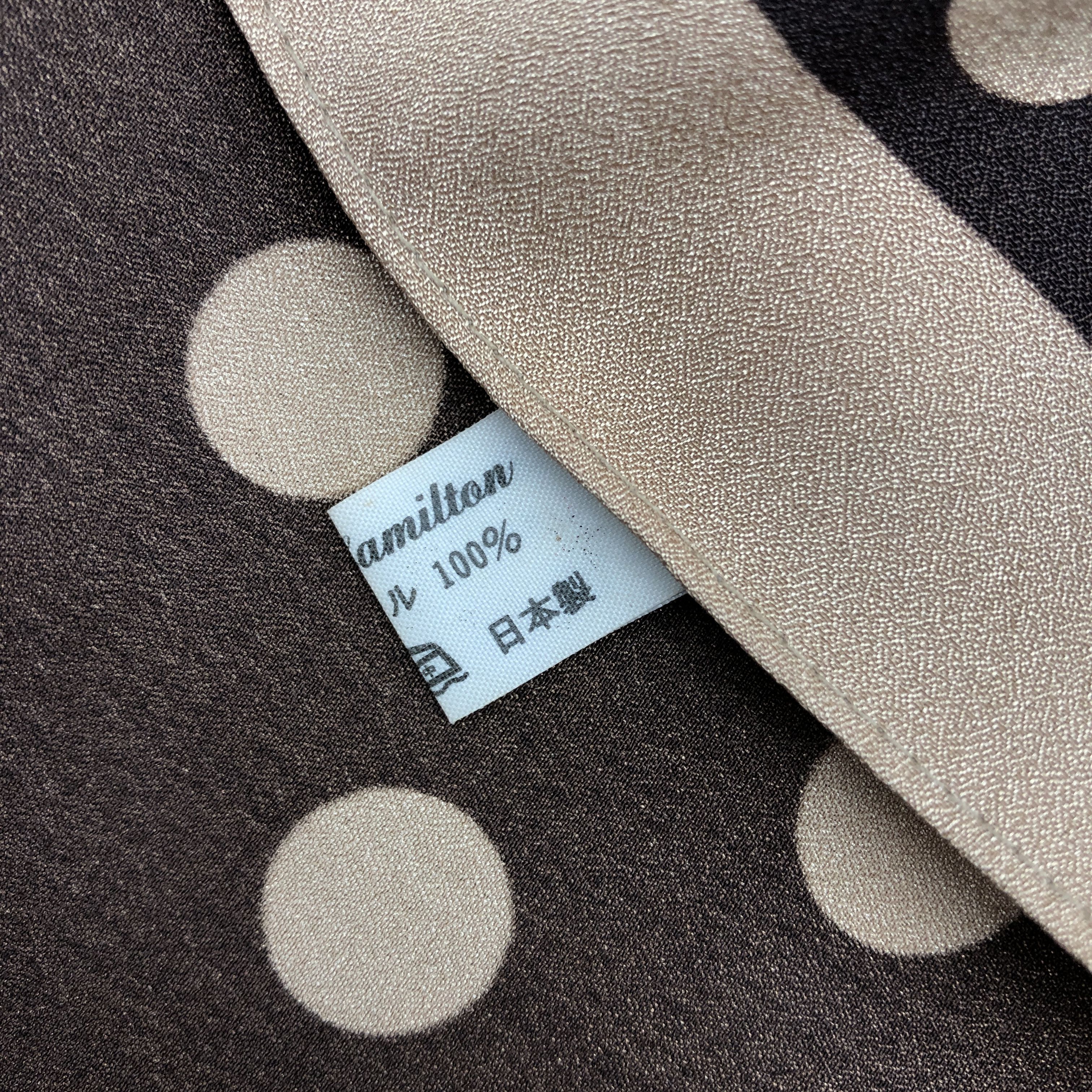 Japanese Brand Vintage Lady Hamilton Square Scarf Twill Stole Wraps Scarves Size ONE SIZE - 8 Thumbnail