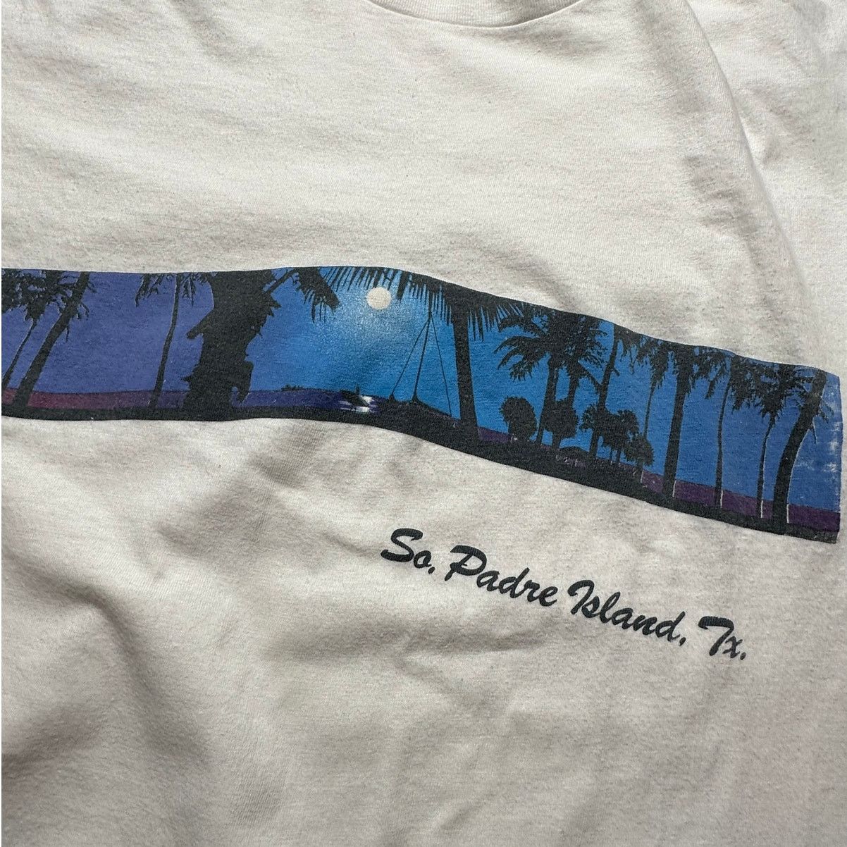 Tedman Vintage South Padre Texas Large Single Stitch T-shirt Size US L / EU 52-54 / 3 - 2 Thumbnail