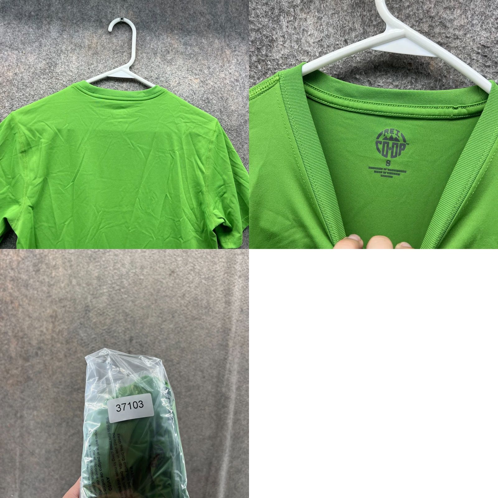 Vintage Rei Co op Shirt Mens Small Green Crewneck Outdoors Tee Cotton Athletic Jersey Size US S / EU 44-46 / 1 - 8 Thumbnail