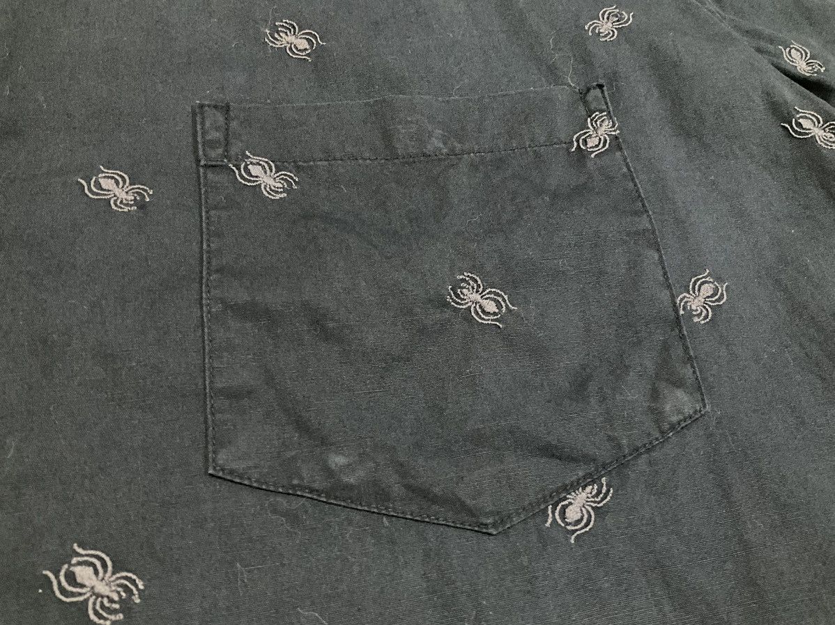 Beams Plus × Hysteric Glamour × Japanese Brand 🔥Y2K Archived Vintage Beams Shirt Spider Embroidered Size US L / EU 52-54 / 3 - 7 Thumbnail