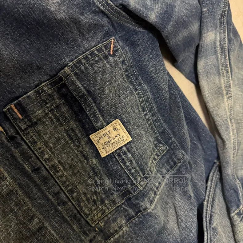 RRL Ralph Lauren RRL Ralph Lauren Engineer denim jacket Size US L / EU 52-54 / 3 - 3 Thumbnail