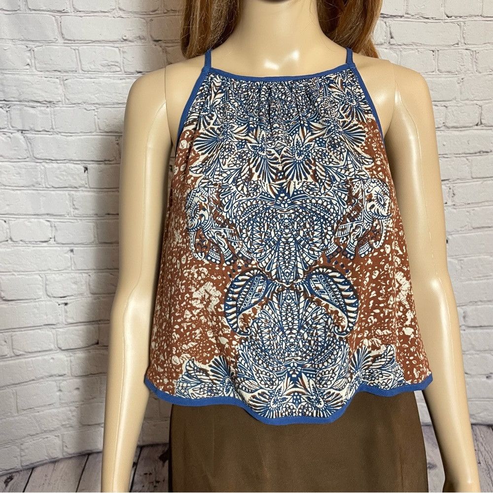Free People New Free People Break Free Printed Top Size S Size S / US 4 / IT 40 - 2 Thumbnail