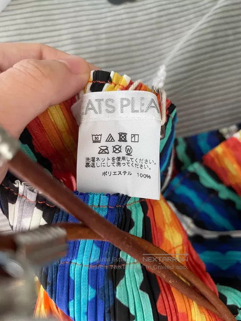 Issey Miyake Issey Miyake Colorful Fringe Skirt Size 25" / US 0 / IT 36 - 5 Thumbnail