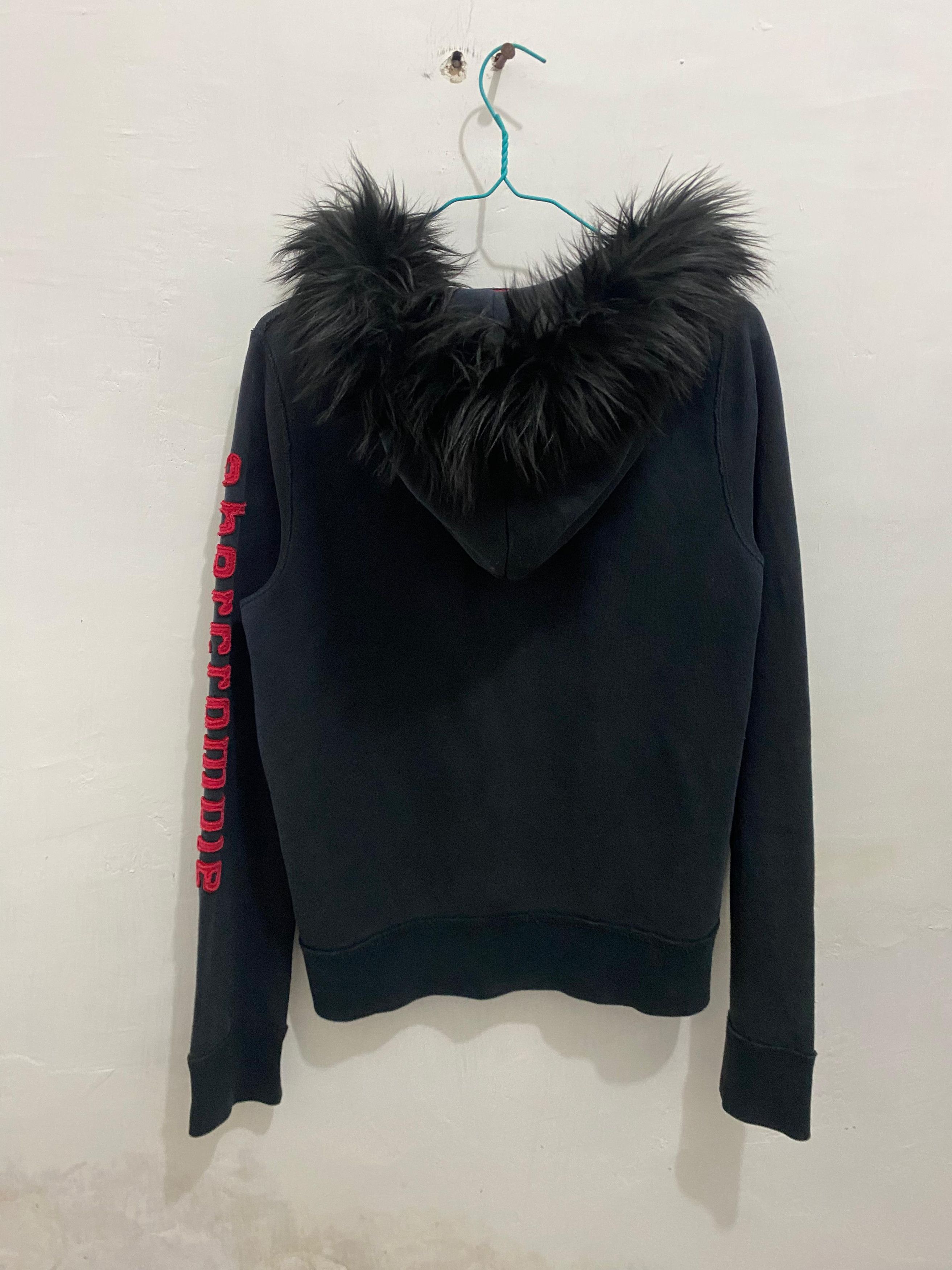 Abercrombie & Fitch Abercrombie & Fitch Fur Zipper Hoodie LGB Style Size US M / EU 48-50 / 2 - 9 Thumbnail
