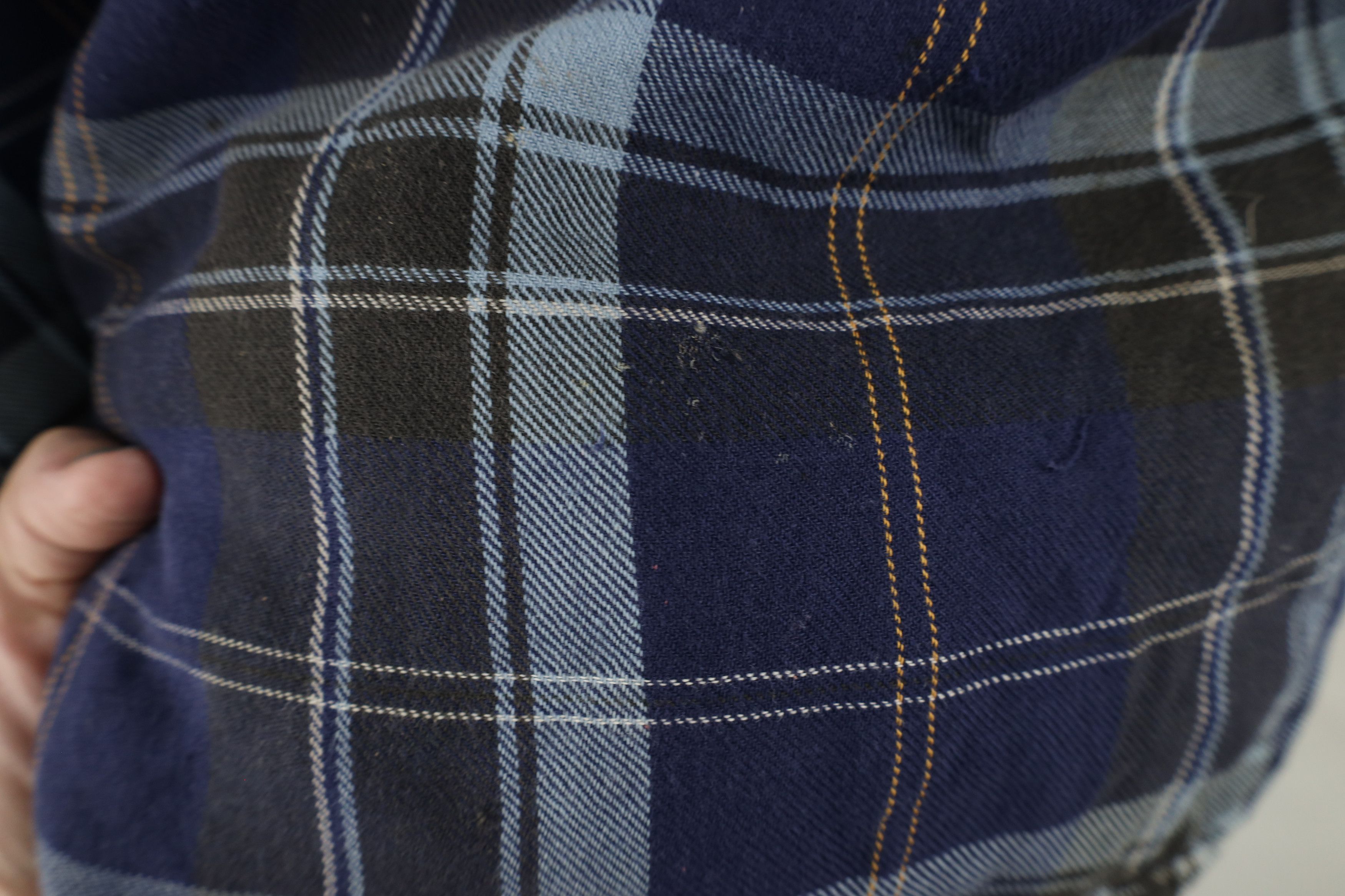 Vintage Vintage 90s Streetwear Quilted Flannel Button Shirt Jacket Size US L / EU 52-54 / 3 - 8 Thumbnail