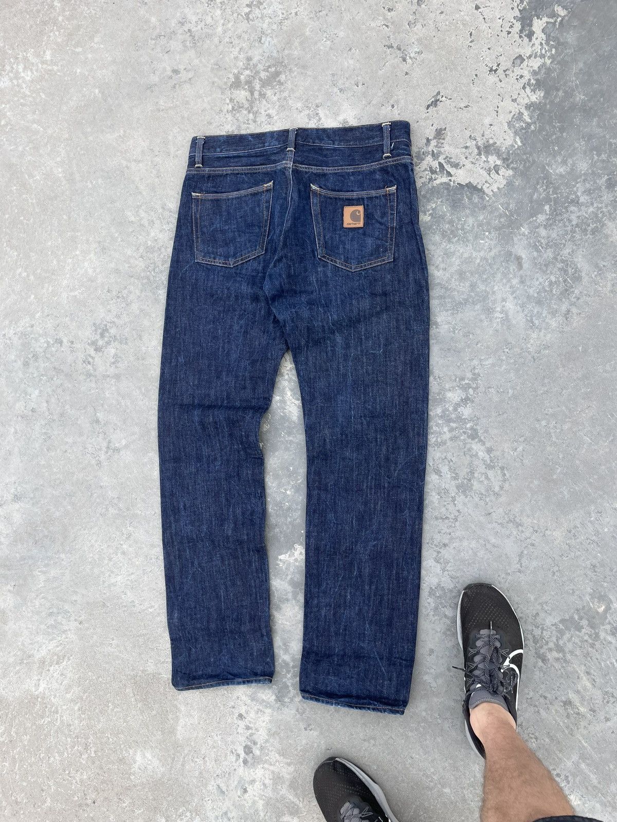 Carhartt VINTAGE CARHARTT KLONDIKE Y2K DENIM JEANS PANTS Size US 34 / EU 50 - 7 Thumbnail