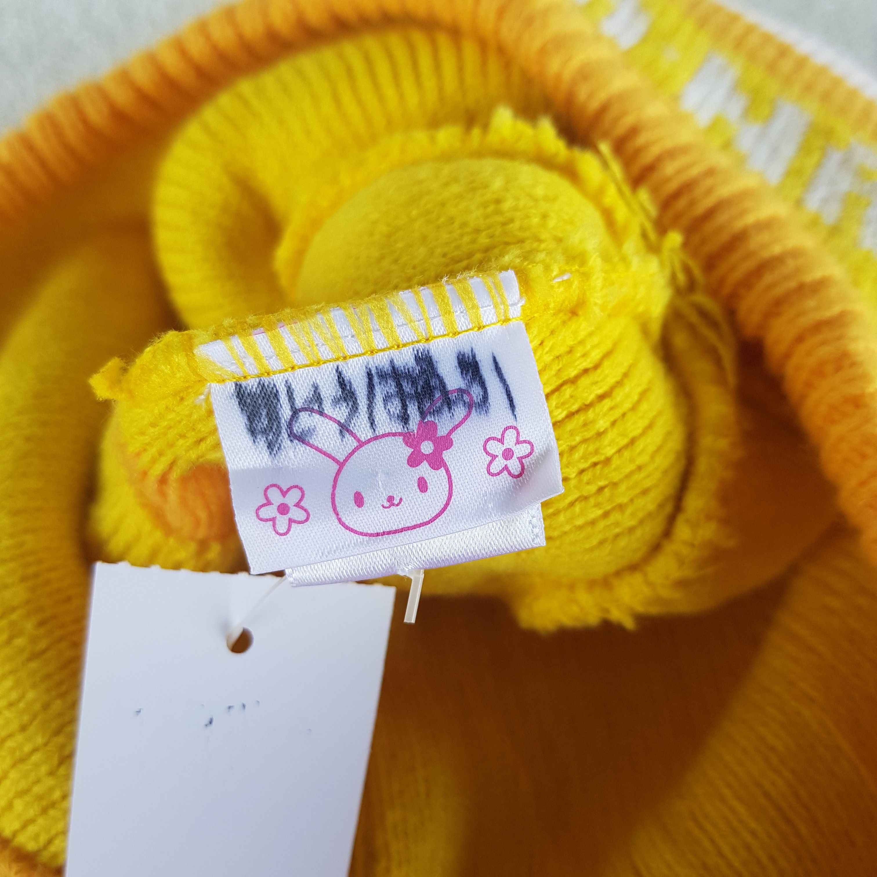 Homespun Knitwear × Other Vintage Usahana Japanese Cartoon Earflap Beanie Ski Caps Hat Size ONE SIZE - 7 Thumbnail