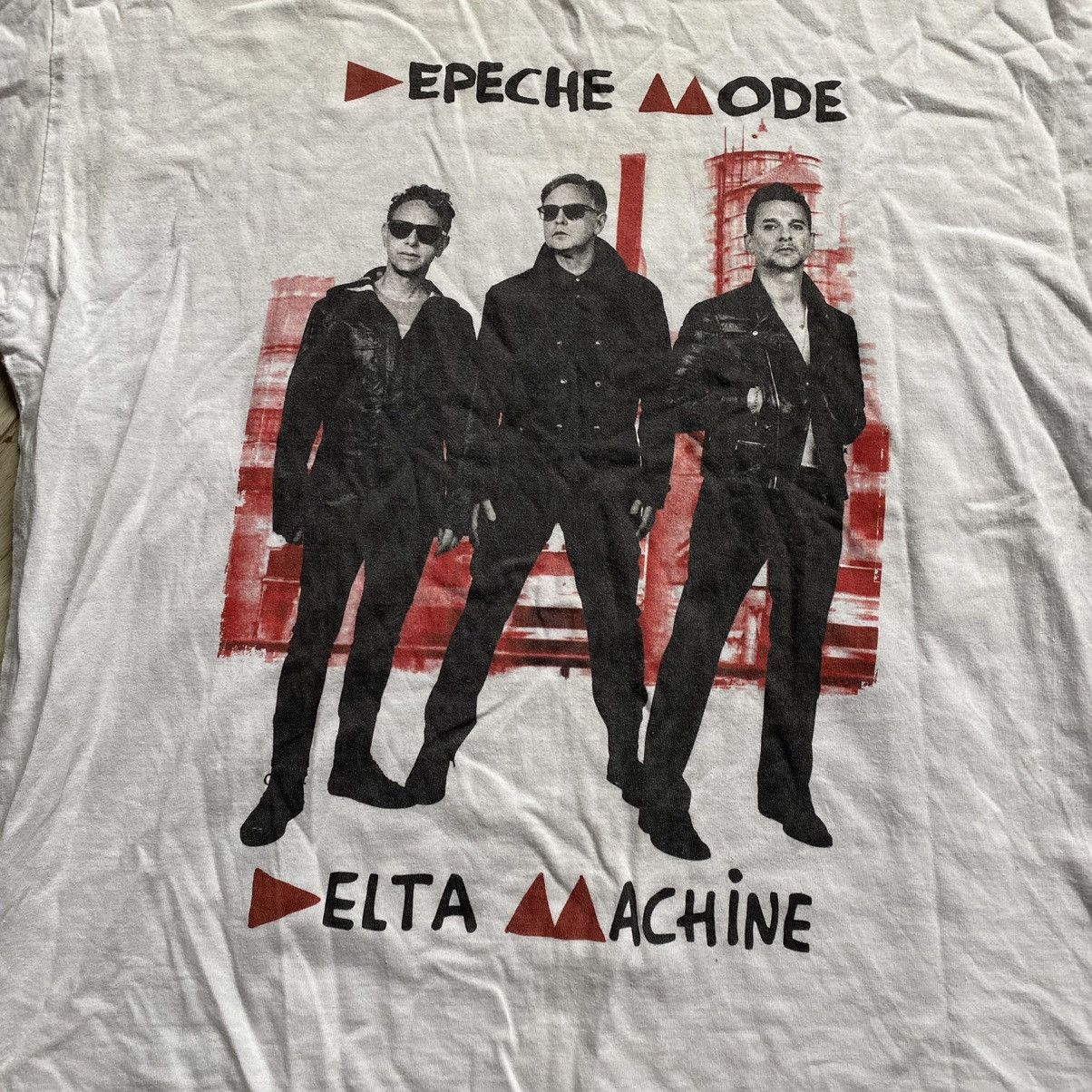 DEPECHE MODE BAND DELTA MACHINE PROMO ALBUM T SHIRT