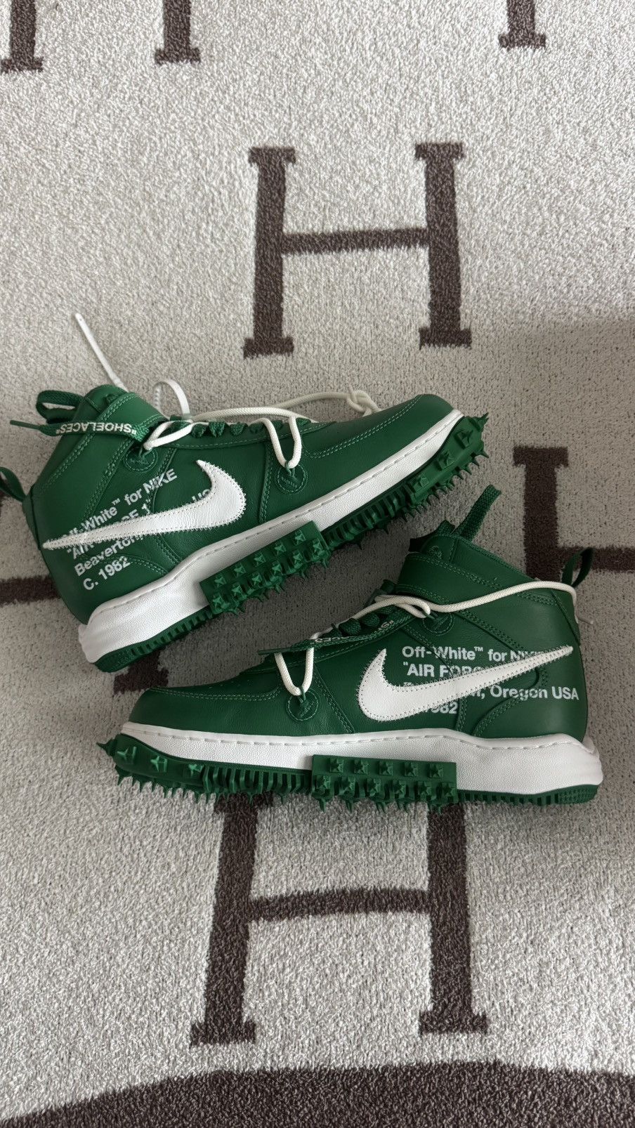 Nike × Off-White Off White Nike Air Force 1 Mid Size US 9 / EU 42 - 3 Thumbnail