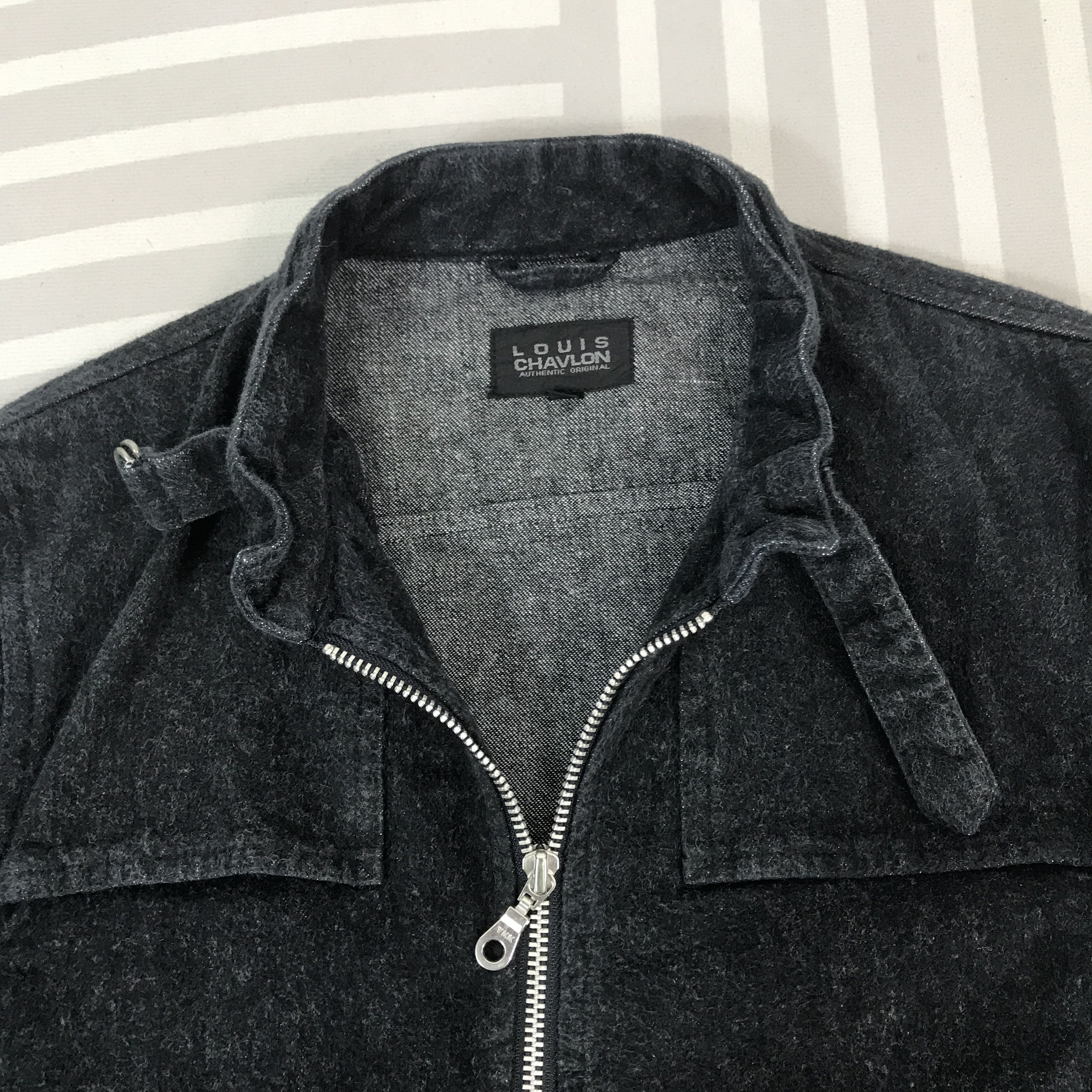 Japanese Brand Vtg Louis Chavlon x Art Joy Division Cuatom Zipper Jacket Size US M / EU 48-50 / 2 - 5 Thumbnail