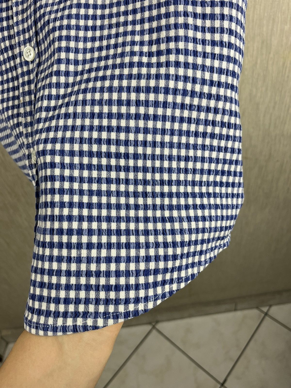 Dolce & Gabbana × Vintage Vintage Dolce & Gabbana gingham plaid checked pocket shirt Size US L / EU 52-54 / 3 - 12 Thumbnail