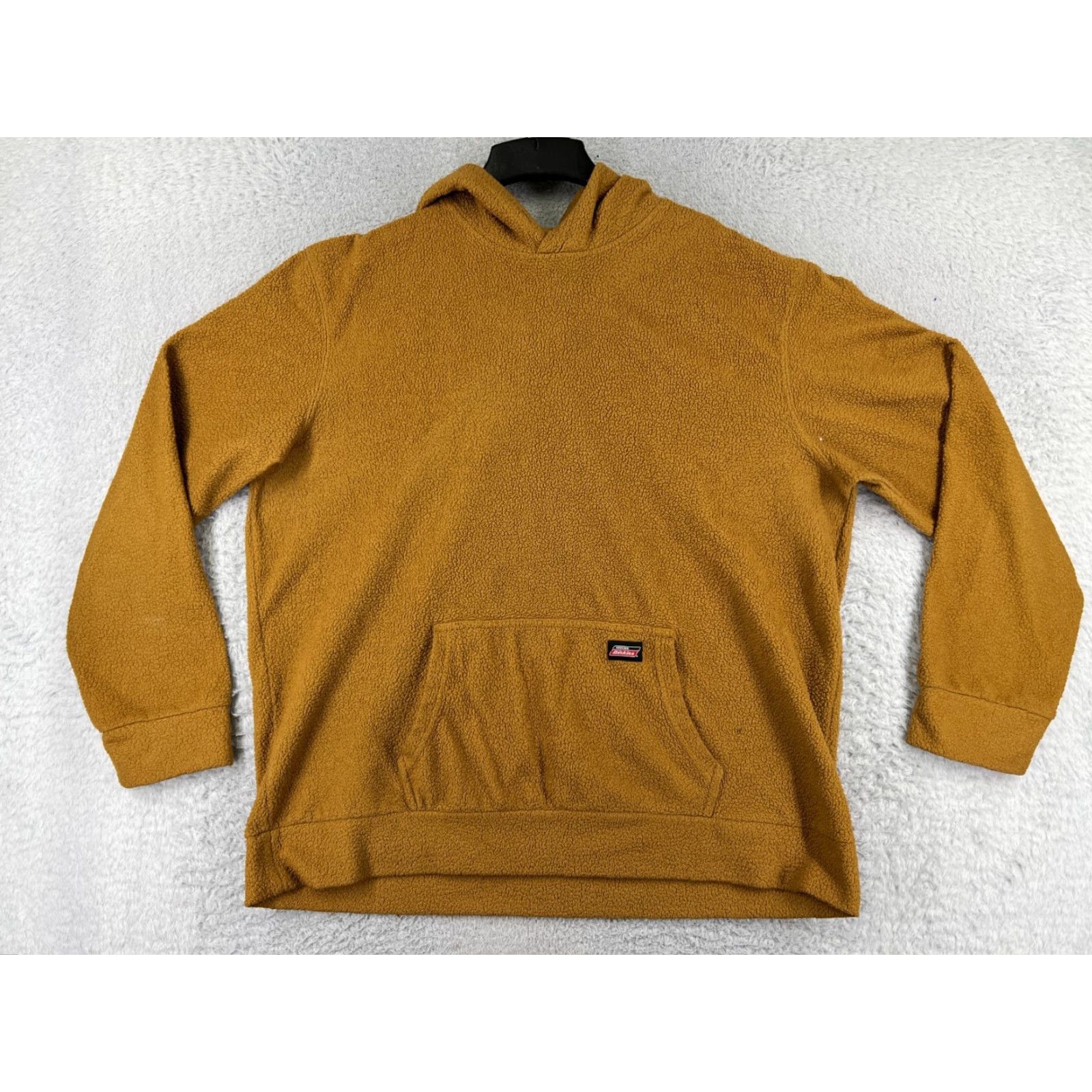 Dickies Dickies Sweater Mens 2XL Brown 100% Polyester Sherpa Hooded Kangaroo Pocket Size US XXL / EU 58 / 5 - 2 Thumbnail