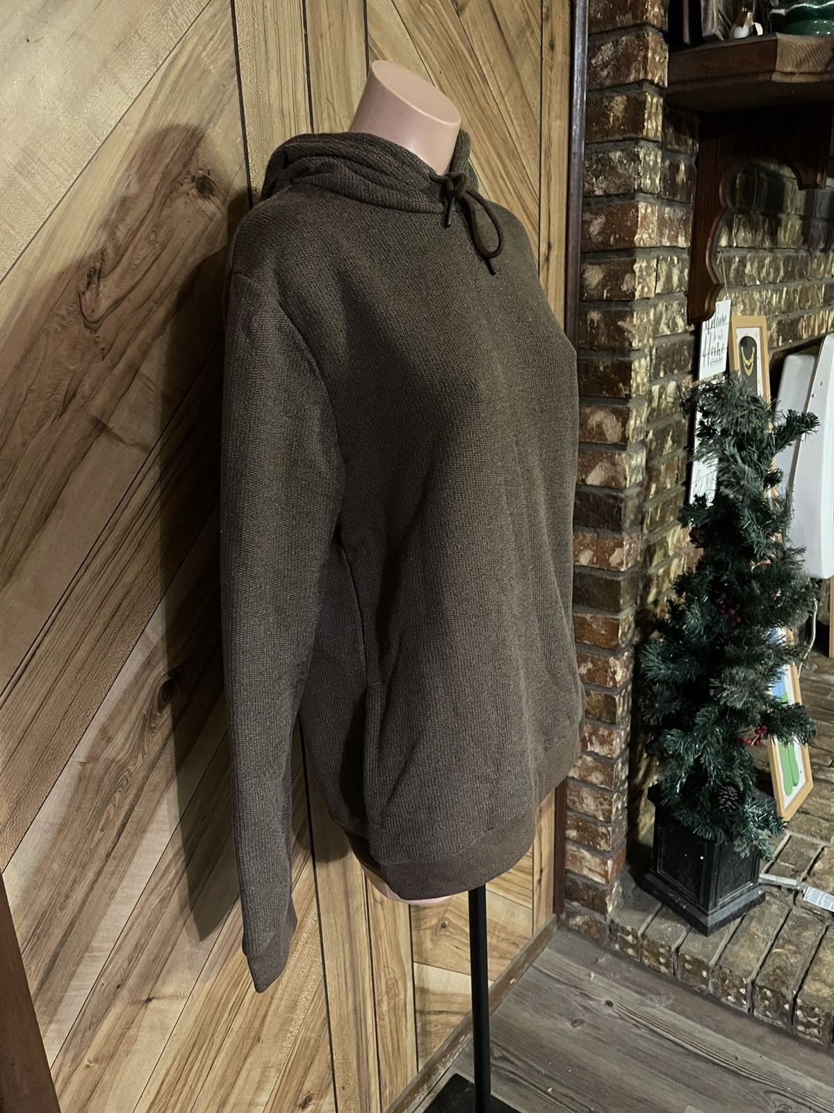 Other Goodfellow Men’s Medium Brown Knit Pullover Hoodie NWT Size US M / EU 48-50 / 2 - 3 Thumbnail