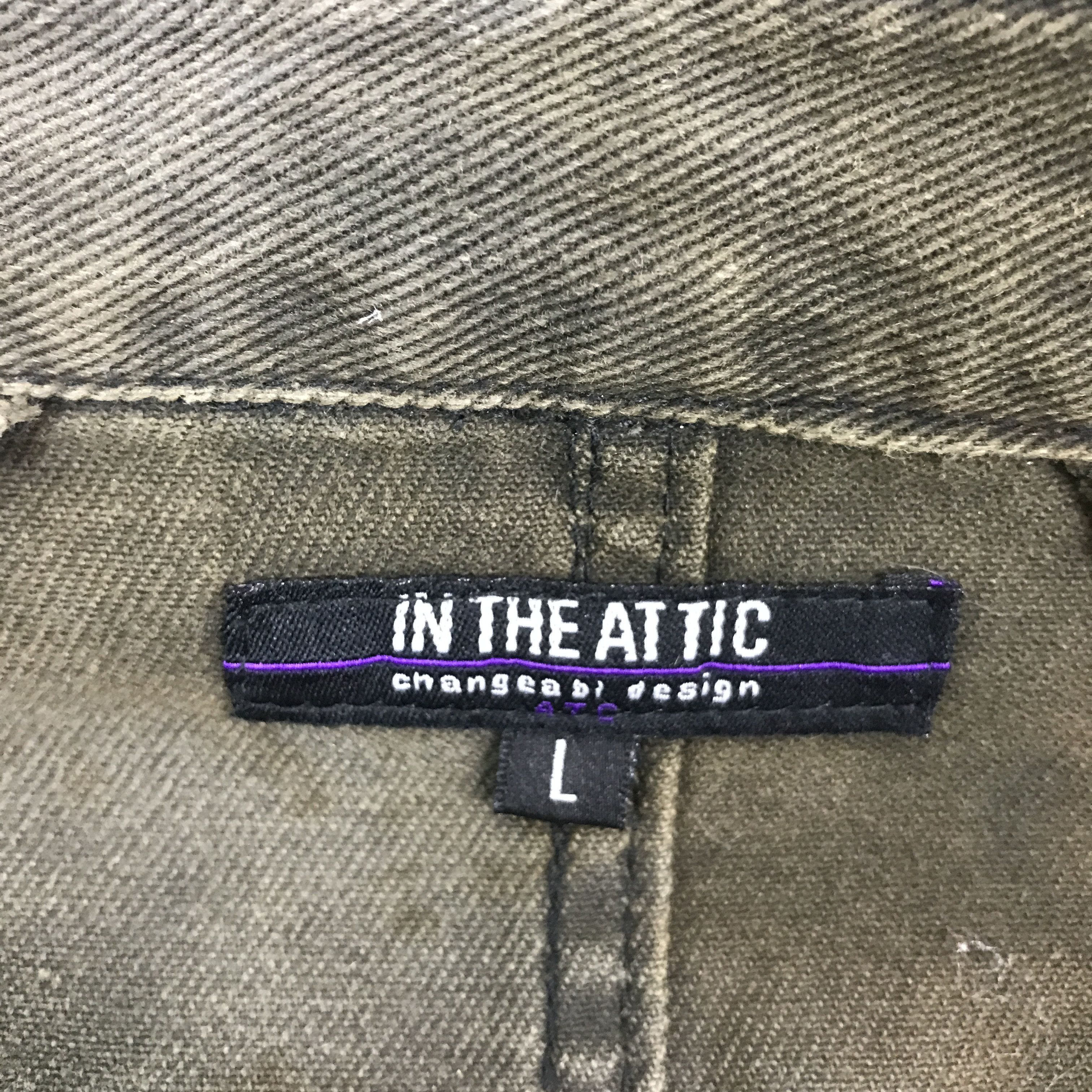 If Six Was Nine × In The Attic × Japanese Brand IN THE ATTIC JAPAN BLACK FADED BONDAGE JACKET Size US L / EU 52-54 / 3 - 11 Thumbnail