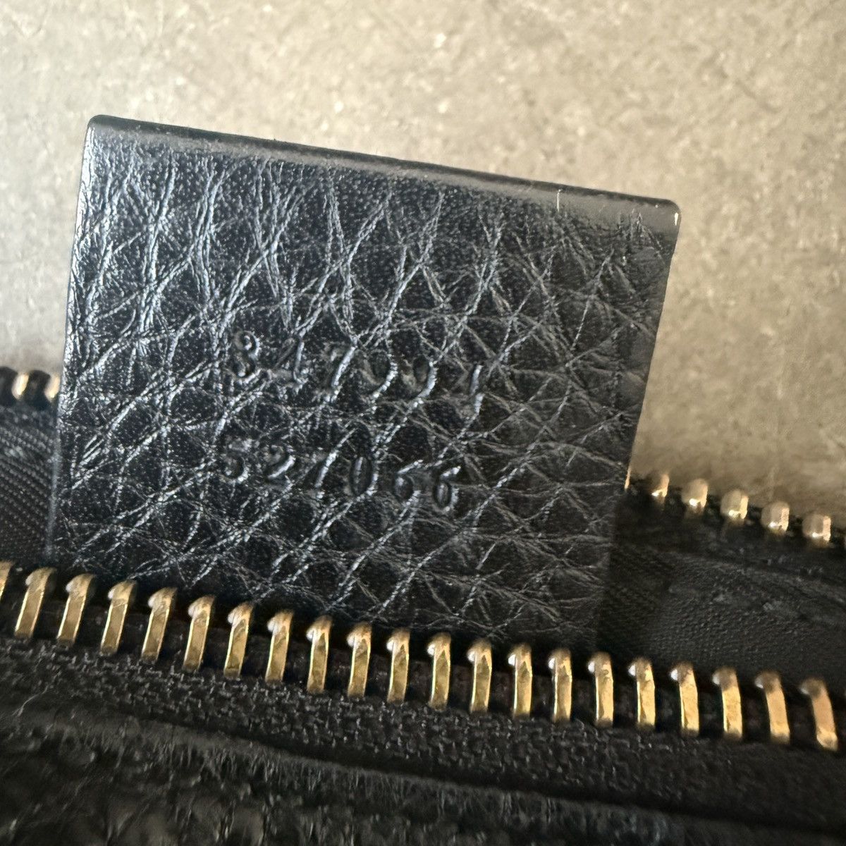 Gucci GUCCI BLACK LEATHER SOHO DISCO CAMERA BAG MINI Size ONE SIZE - 4 Thumbnail