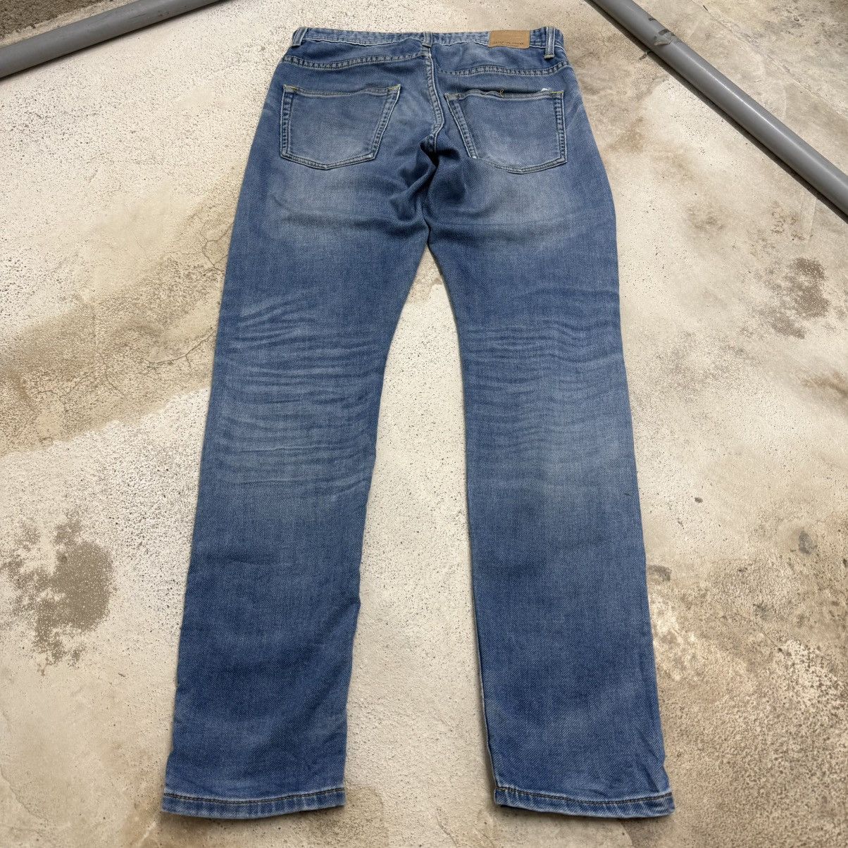Number (N)ine Nano Universe Tokyo Serge De nimes Slim Stretch Jeans Pants Size US 29 - 2 Thumbnail