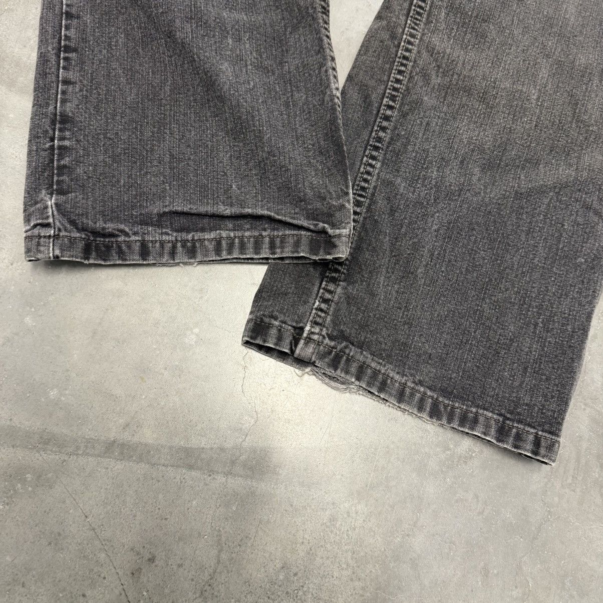 Vintage VINTAGE Y2K BLACK LOOSE BAGGY OLD NAVY DENIM SKATER JEANS Size US 36 / EU 52 - 9 Thumbnail