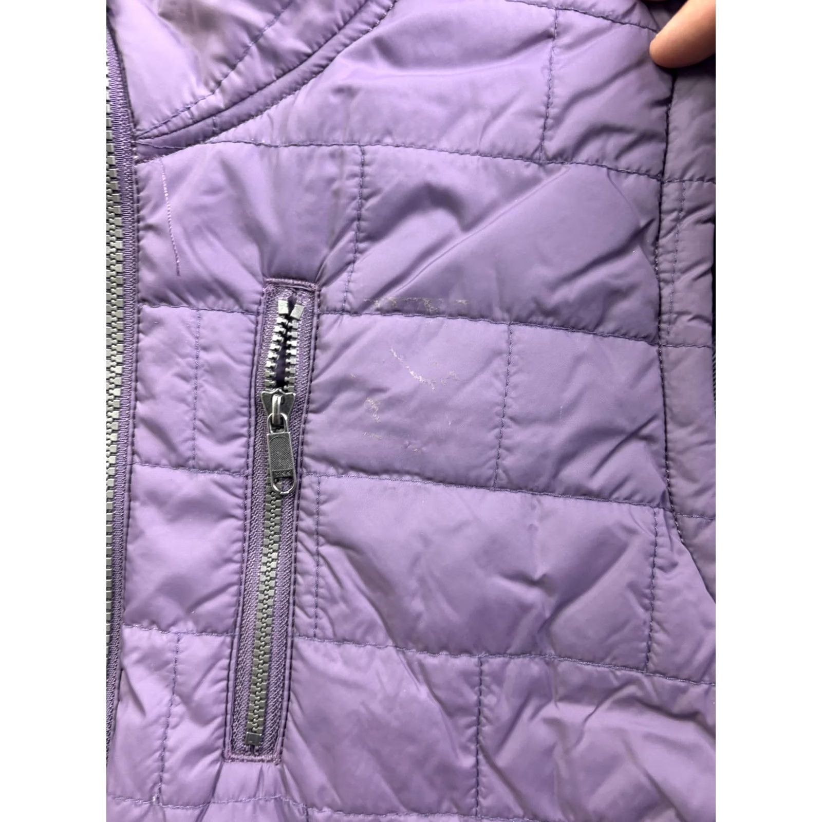Carhartt VINTAGE Carhartt Vest Womens XL Purple Quilted Reversible Plaid Flannel Lined Outdoor Size XL / US 12-14 / IT 48-50 - 4 Thumbnail