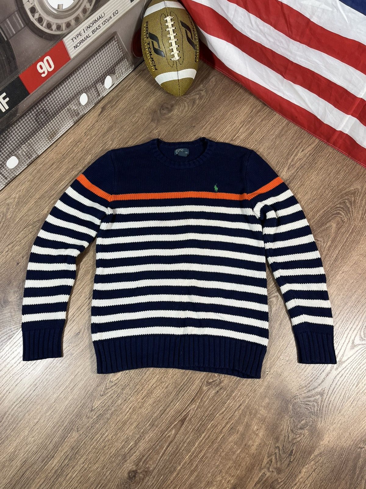 Polo Ralph Lauren Vintage Polo Ralph Lauren Knit Multicolour Sweater Size US L / EU 52-54 / 3 - 1 Thumbnail