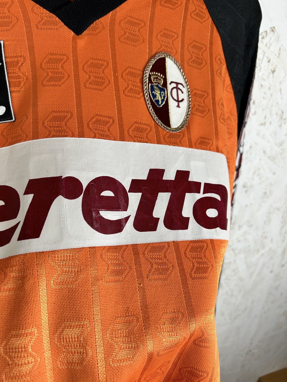 Vintage 90s ABM Torino 1990/91 Training Reworked Kit Jersey M Size US M / EU 48-50 / 2 - 4 Thumbnail