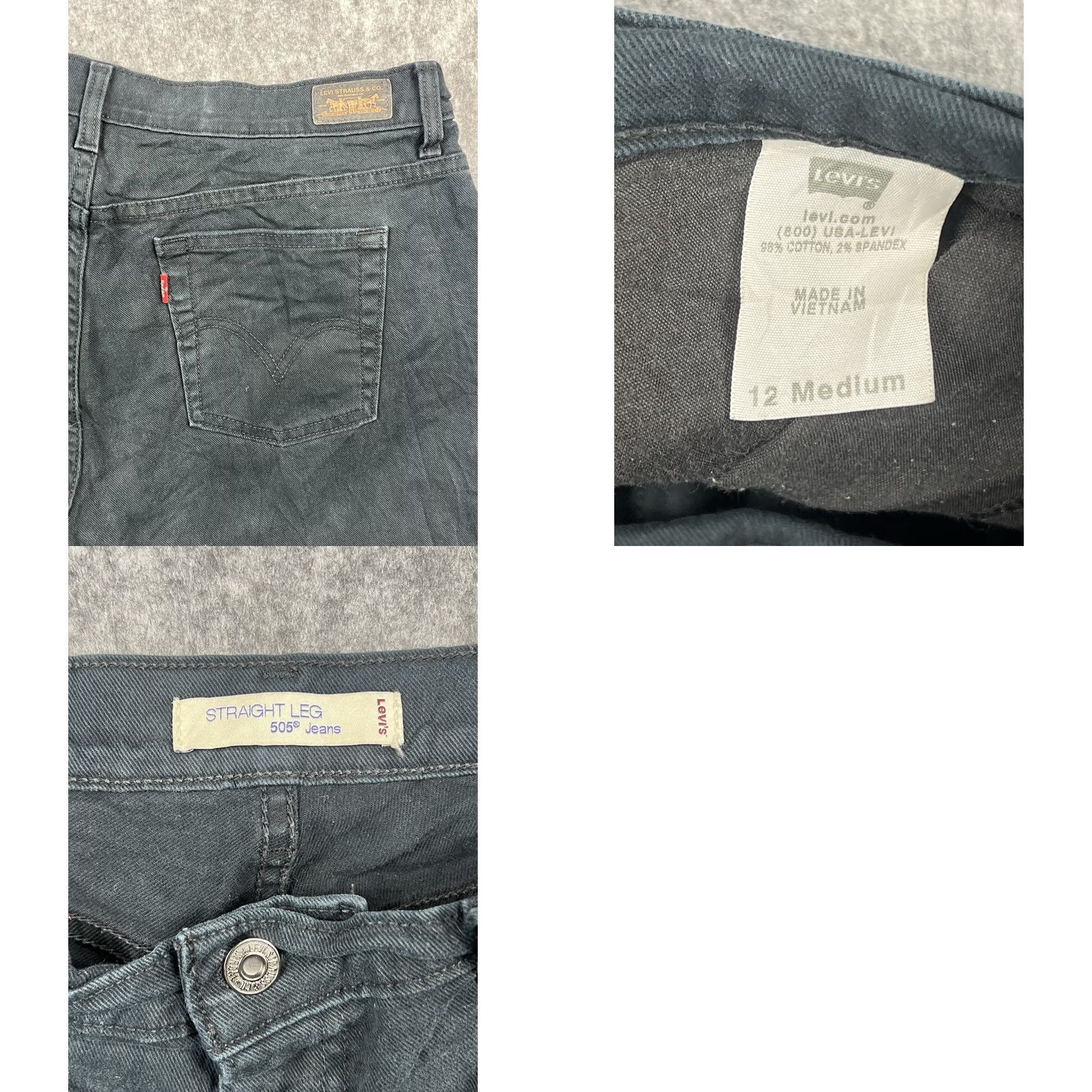 Levi's Item Specifications: Closure: Lace Size 34" / US 12 / IT 48 - 8 Thumbnail