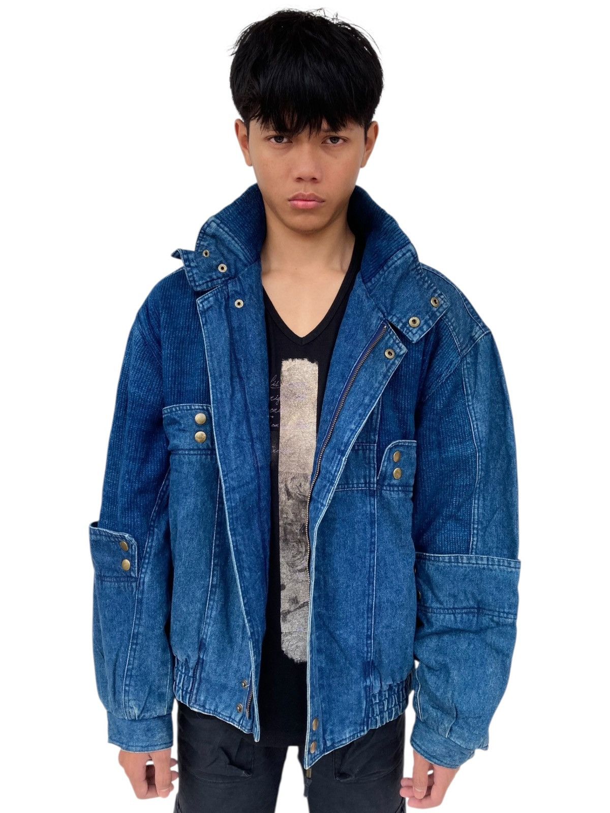 If Six Was Nine 1980s Flight Jacket - Japanese Brand Size US L / EU 52-54 / 3 - 2 Thumbnail