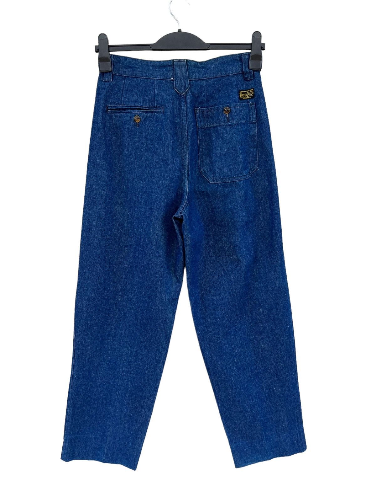 Valentino VALENTINO GARAVANI JEANS Air- Navy Baggy Denim Trouser Size US 28 / EU 44 - 13 Thumbnail