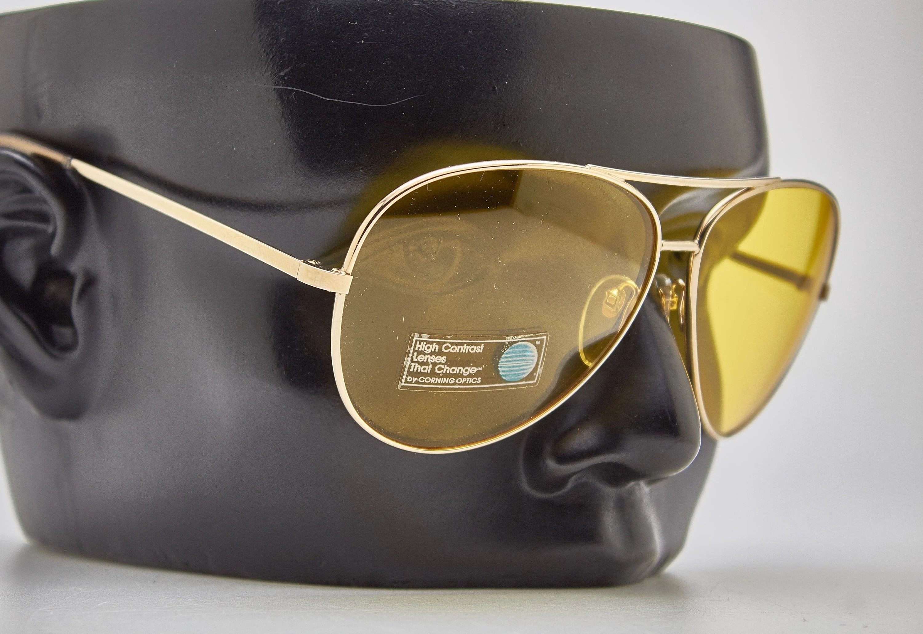 Serengeti SERENGETI quiet luxury 80s oversized gold thin metal specs Size ONE SIZE - 7 Thumbnail