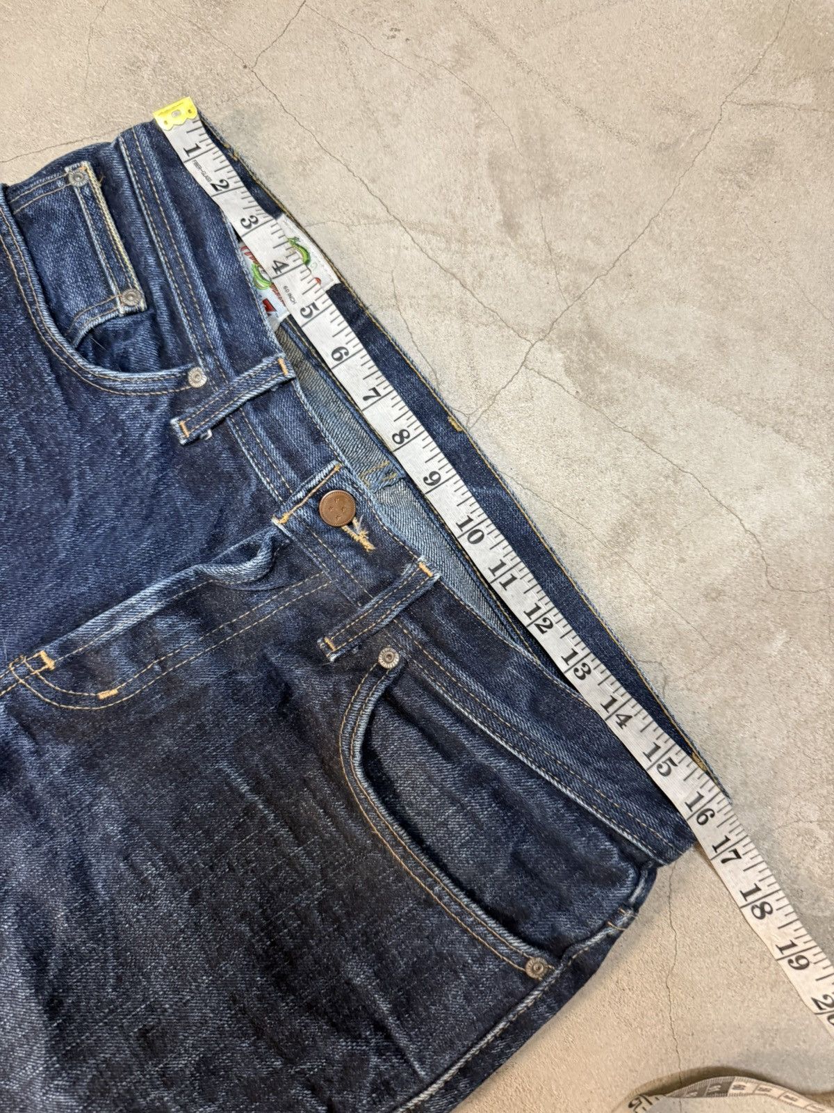 Naked & Famous Naked & Famous x Dragon Ball Z “Vegeta” Selvedge Denim Rare Size US 34 / EU 50 - 22 Thumbnail