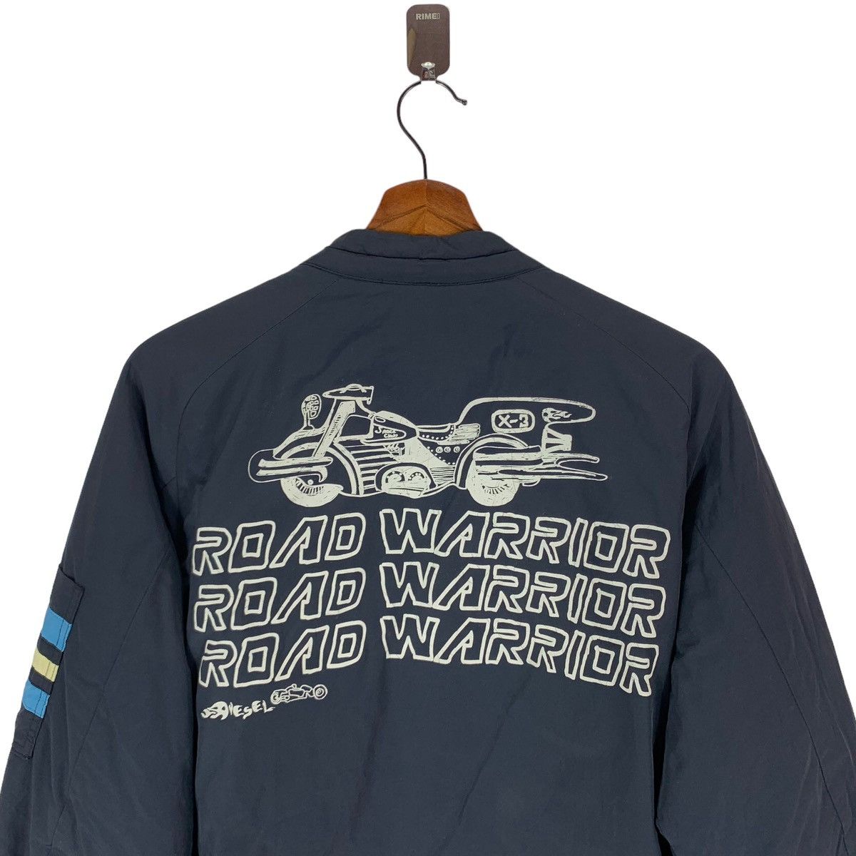 Diesel VINTAGE DIESEL ROAD WARRIOR BIKERS LIGHT ZIPPER JACKET Size US L / EU 52-54 / 3 - 10 Thumbnail