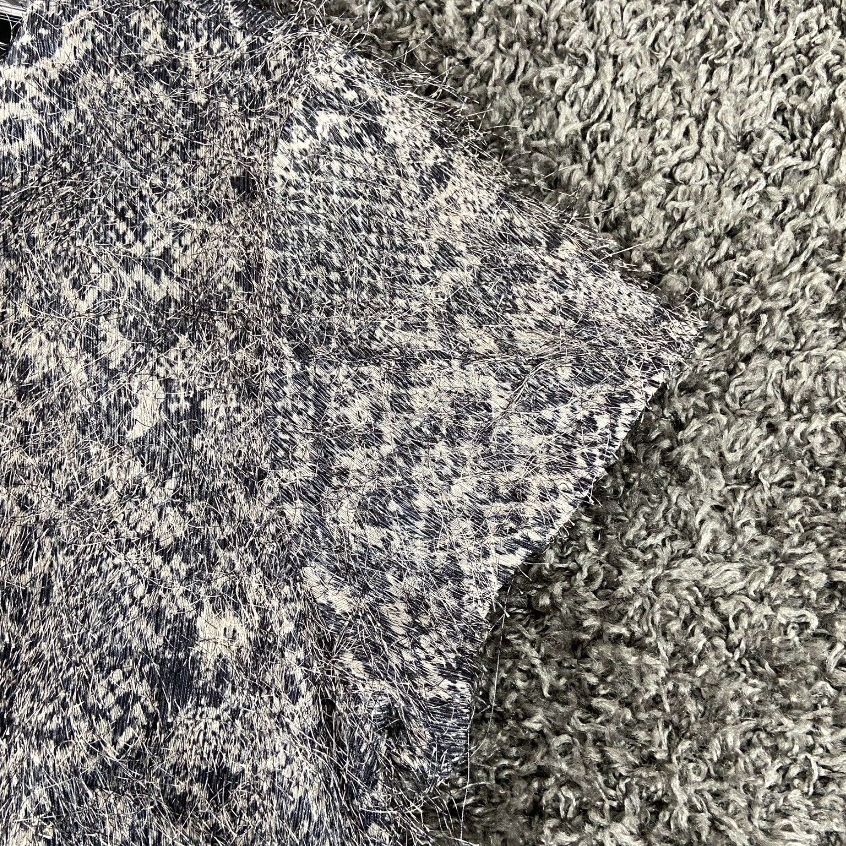 Banana Republic Banana Republic Women's Gray Animal Print Fringe Shift Dress Size 8 Size M / US 6-8 / IT 42-44 - 3 Thumbnail
