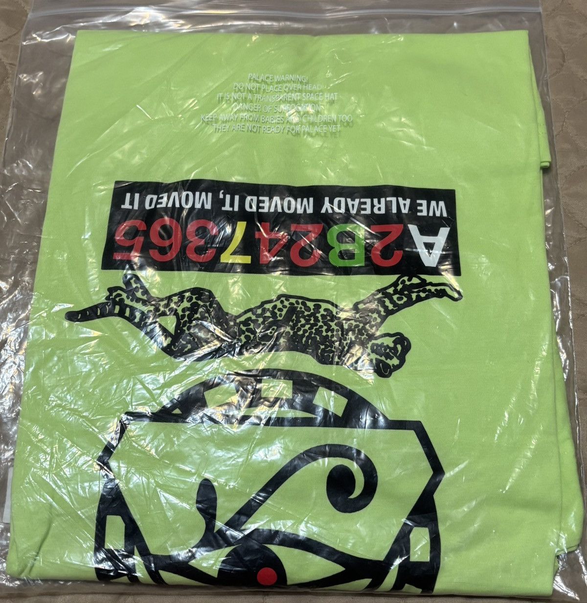 Palace Palace RA Longsleeve ‘Light Lime’ Size US XL / EU 56 / 4 - 2 Thumbnail