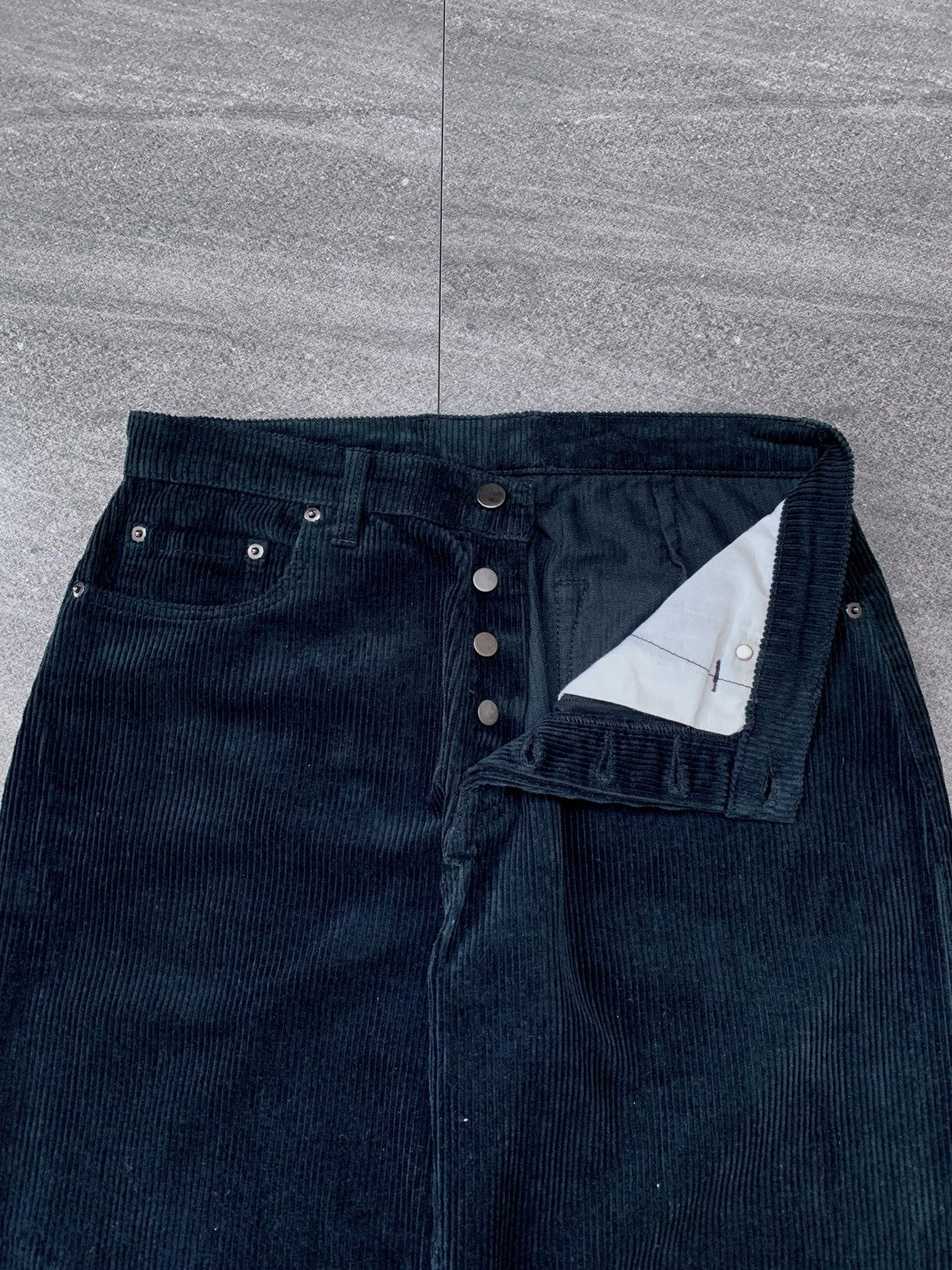 Handmade “FREE IMPORT TAX” Wideleg Corduroy Pants Size US 32 / EU 48 - 5 Thumbnail