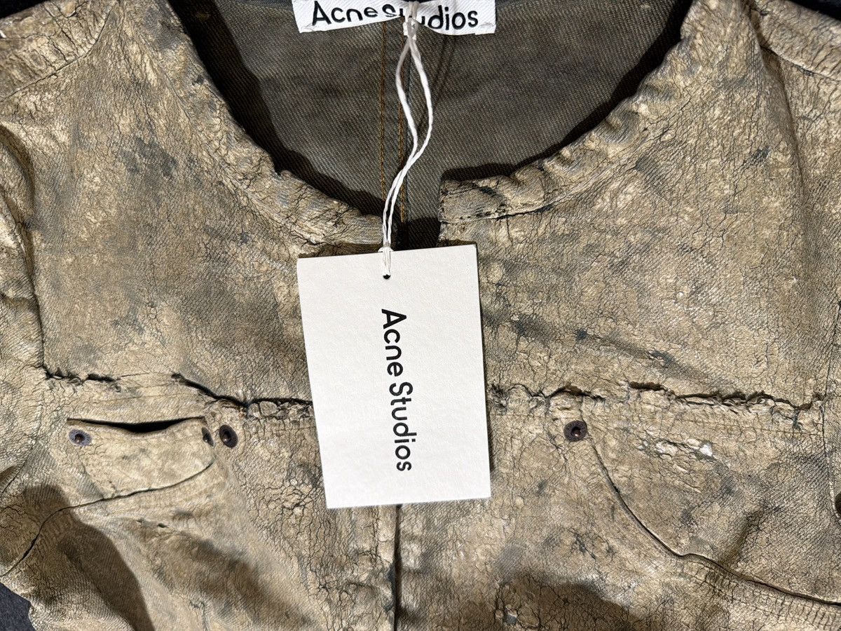Acne Studios Acne Studios Denim Jacket Distressed Size XS / US 0-2 / IT 36-38 - 2 Thumbnail