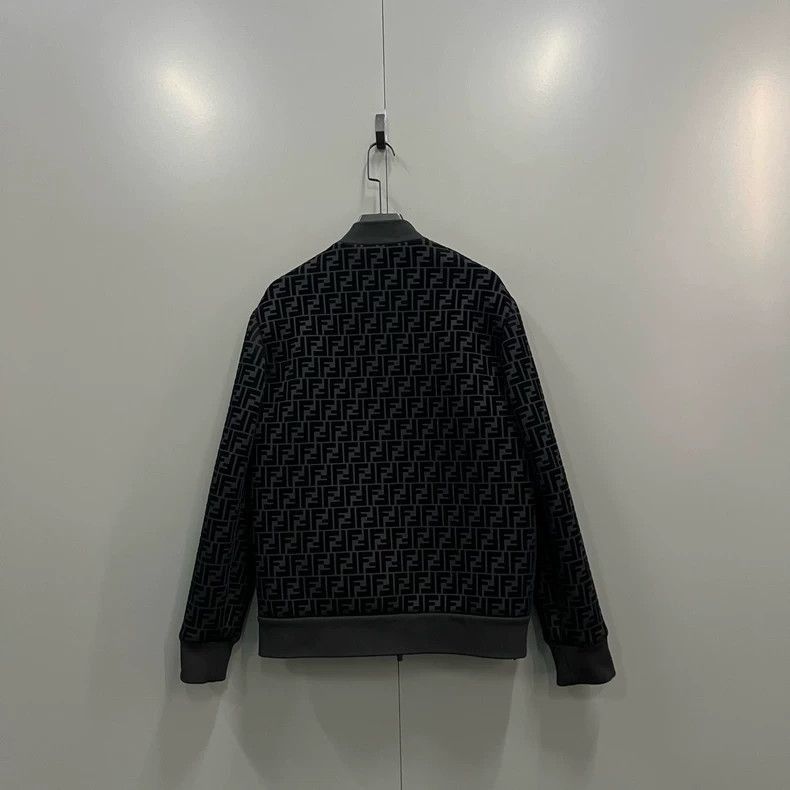 Fendi Fendi Full Print Zippered Jacket Size 50 Size US L / EU 52-54 / 3 - 2 Thumbnail