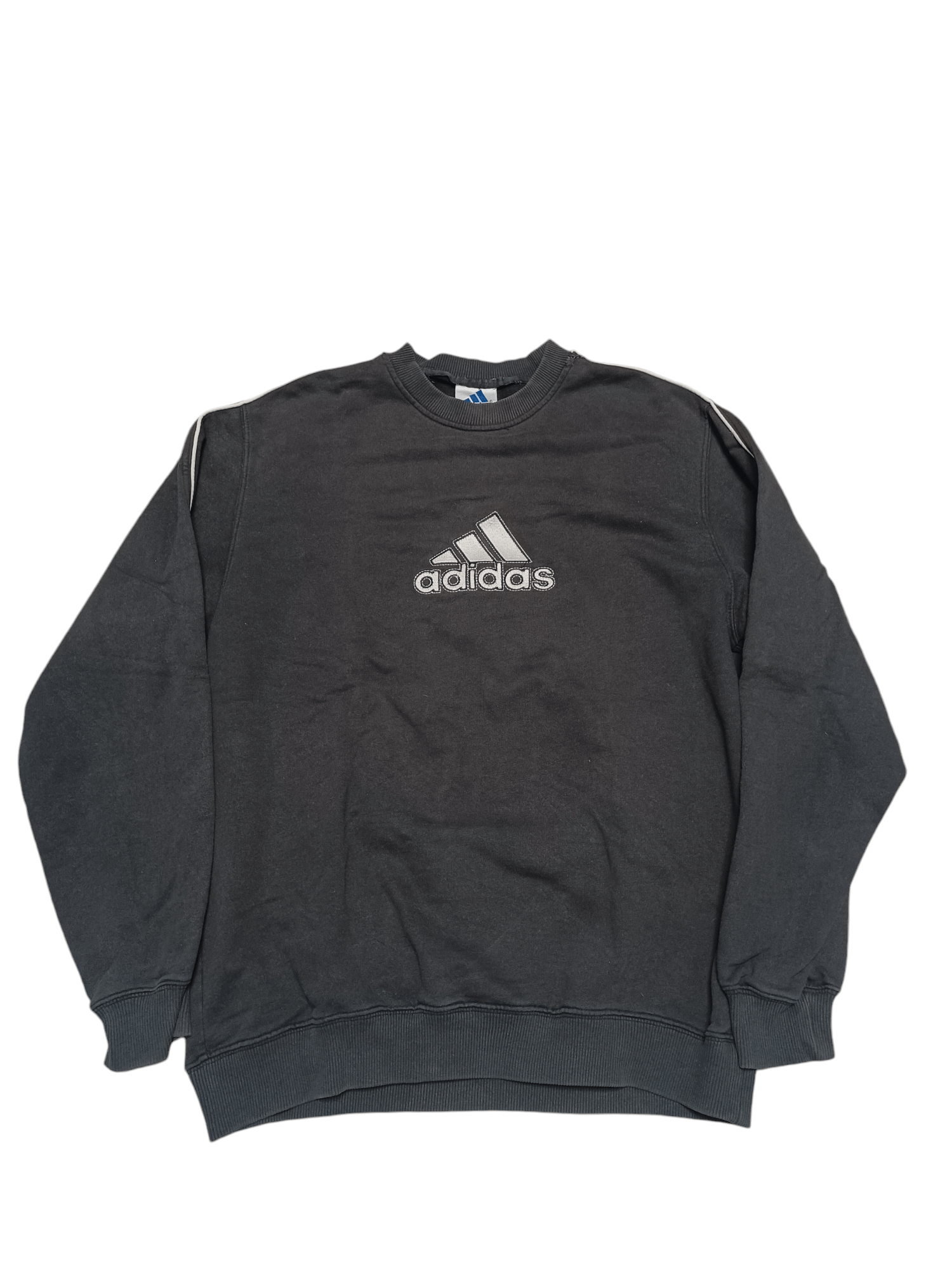 ADIDAS VINTAGE 90S BIGLOGO EMBROIDERED SWEATSHIRT