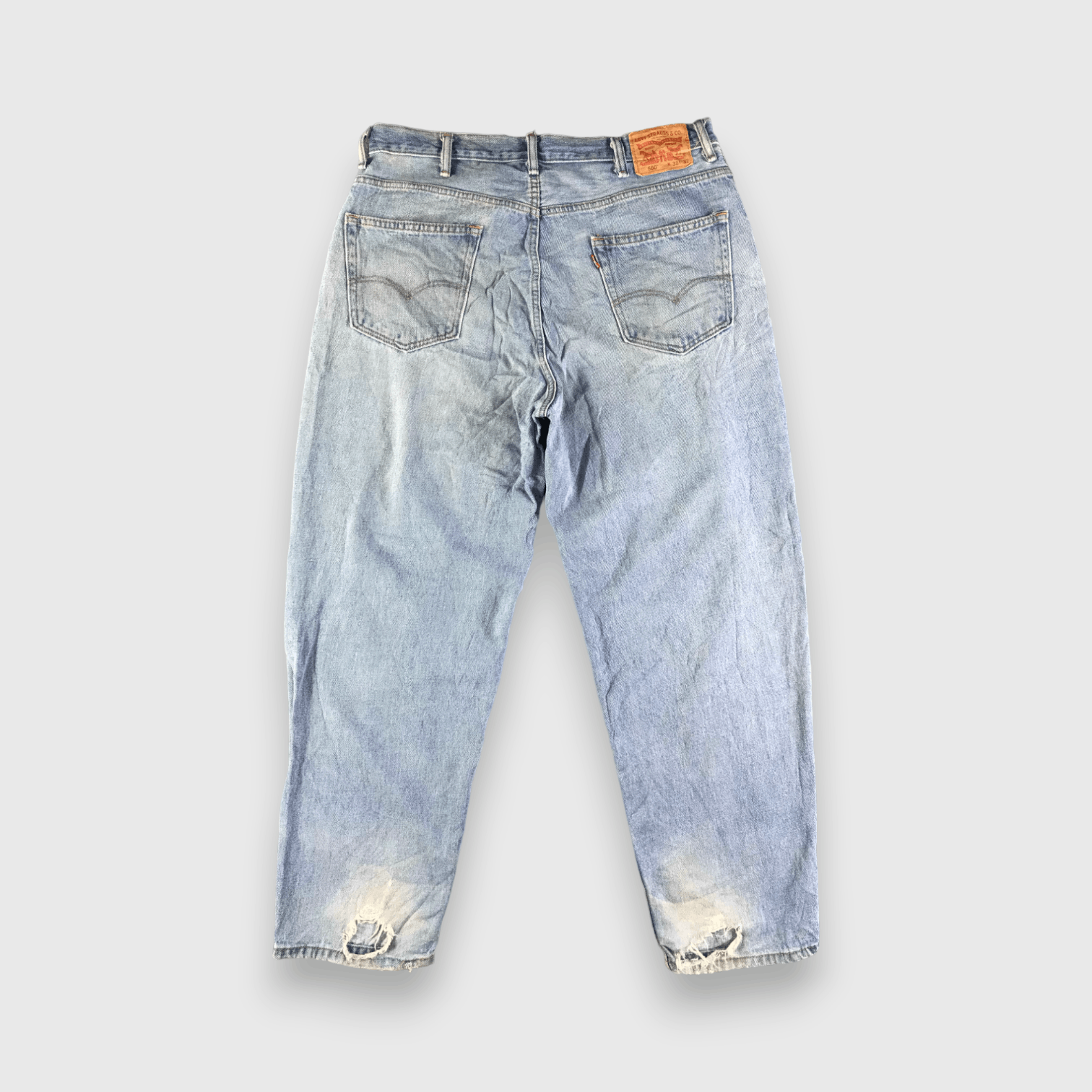 Levi's Vintage Blue Wash Levis 560 Jeans-J4325 Size US 38 / EU 54 - 2 Thumbnail