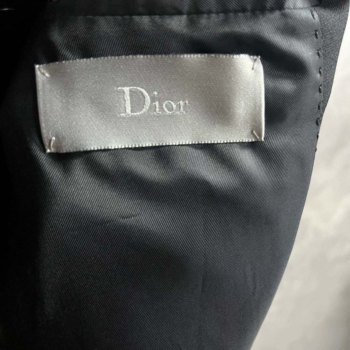 Dior Dior Classic Black Trimmed Suit Jacket Size US XXS / EU 40 - 3 Thumbnail