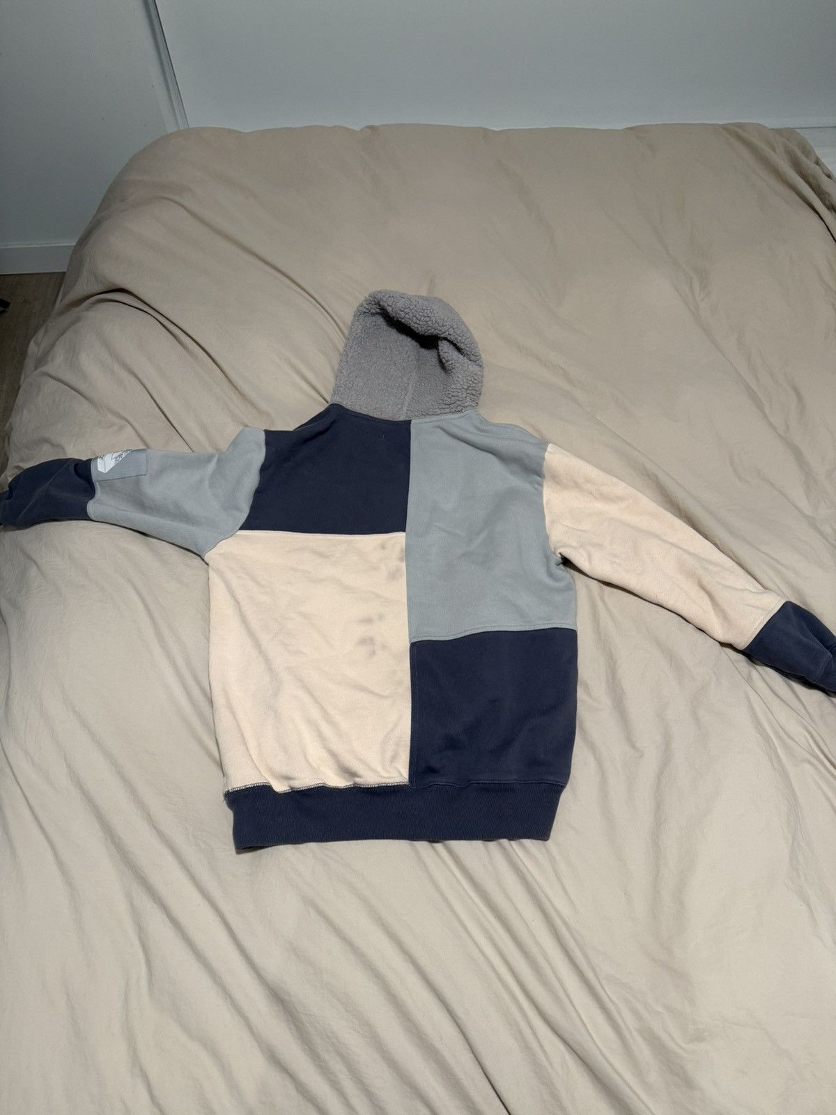 Palace Palace Color Block Sherpa Hoodie Size US L / EU 52-54 / 3 - 3 Thumbnail