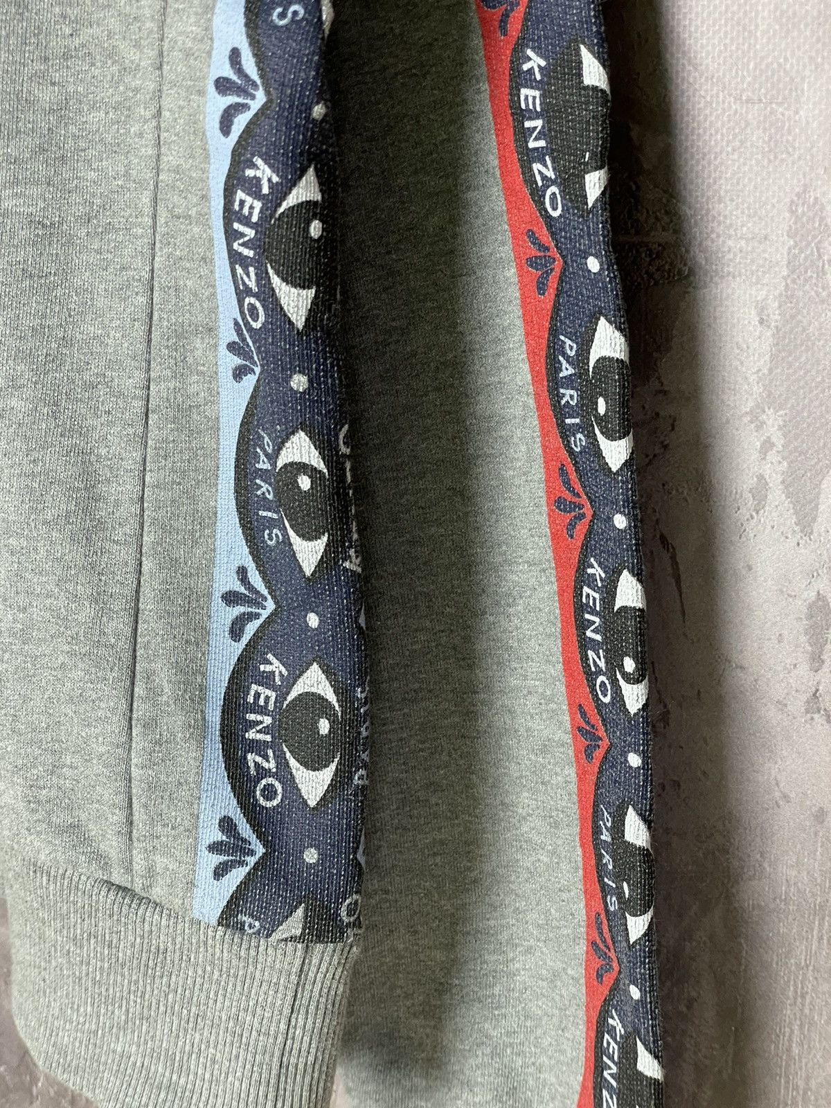 Hypebeast × Japanese Brand × Kenzo Kenzo Big Logo Overlogo embroidered sweatshirt Size M / US 6-8 / IT 42-44 - 10 Thumbnail