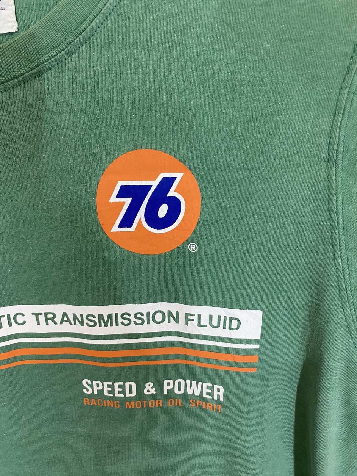 Vintage ‼️76 UNION MOTOR OIL TSHIRT ‼️ Size US L / EU 52-54 / 3 - 4 Thumbnail