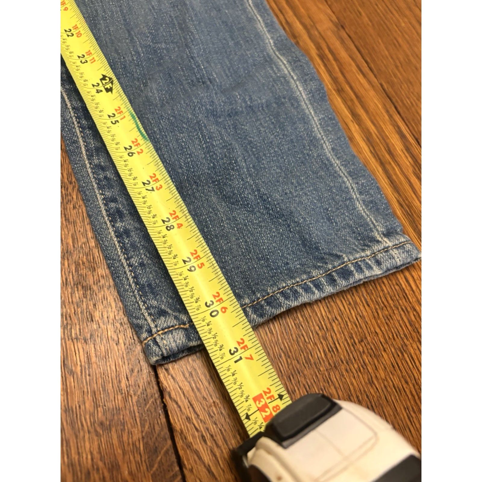 Lucky Brand Lucky Brand Jeans Blue Denim Straight 34 30 Inseam Unisex Adults Vintage N/A Womens Mens Size US 34 / EU 50 - 2 Thumbnail