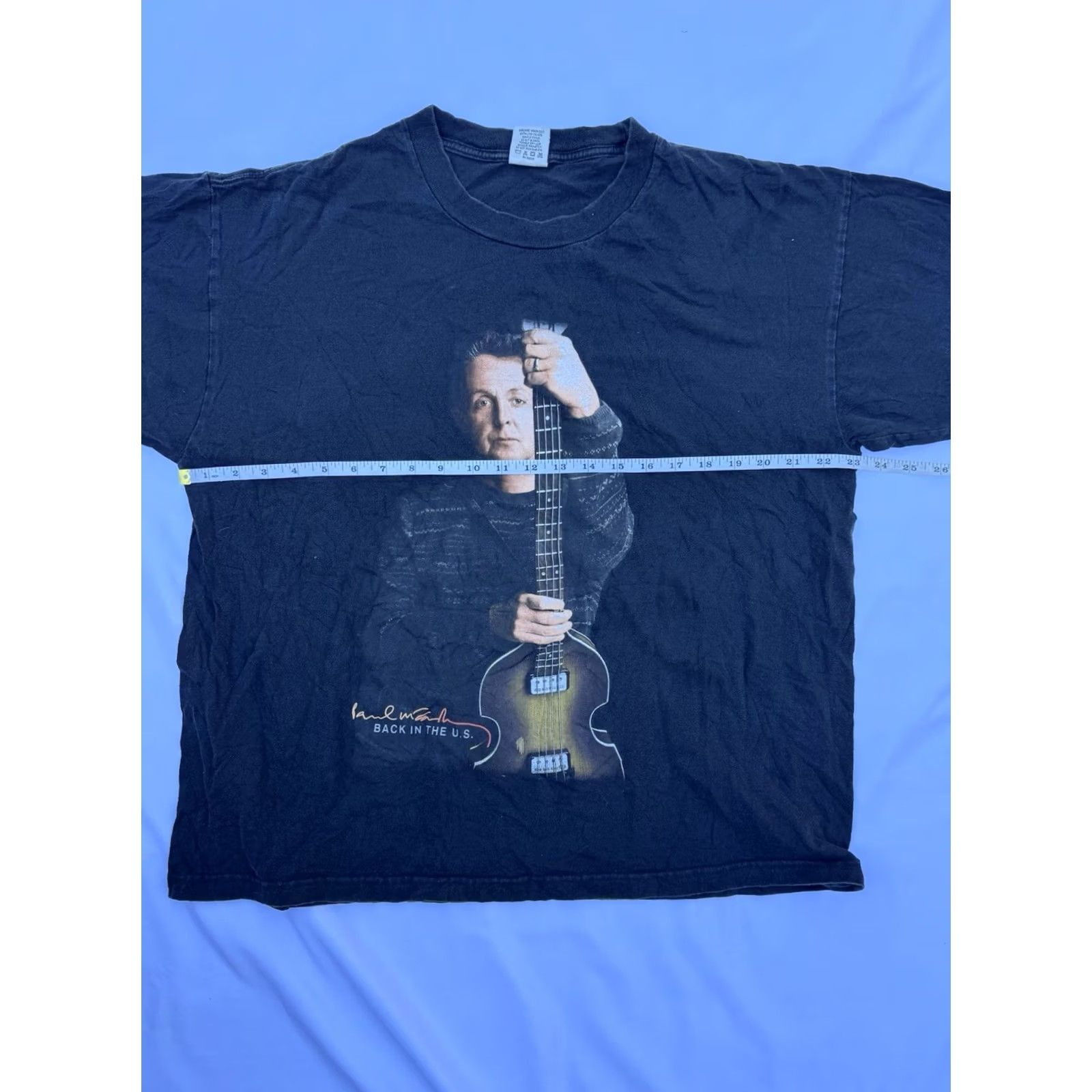 Vintage Paul McCartney Driving USA Tour 2002 Concert T-Shirt Black Size XL Cygnus Size US XL / EU 56 / 4 - 4 Thumbnail