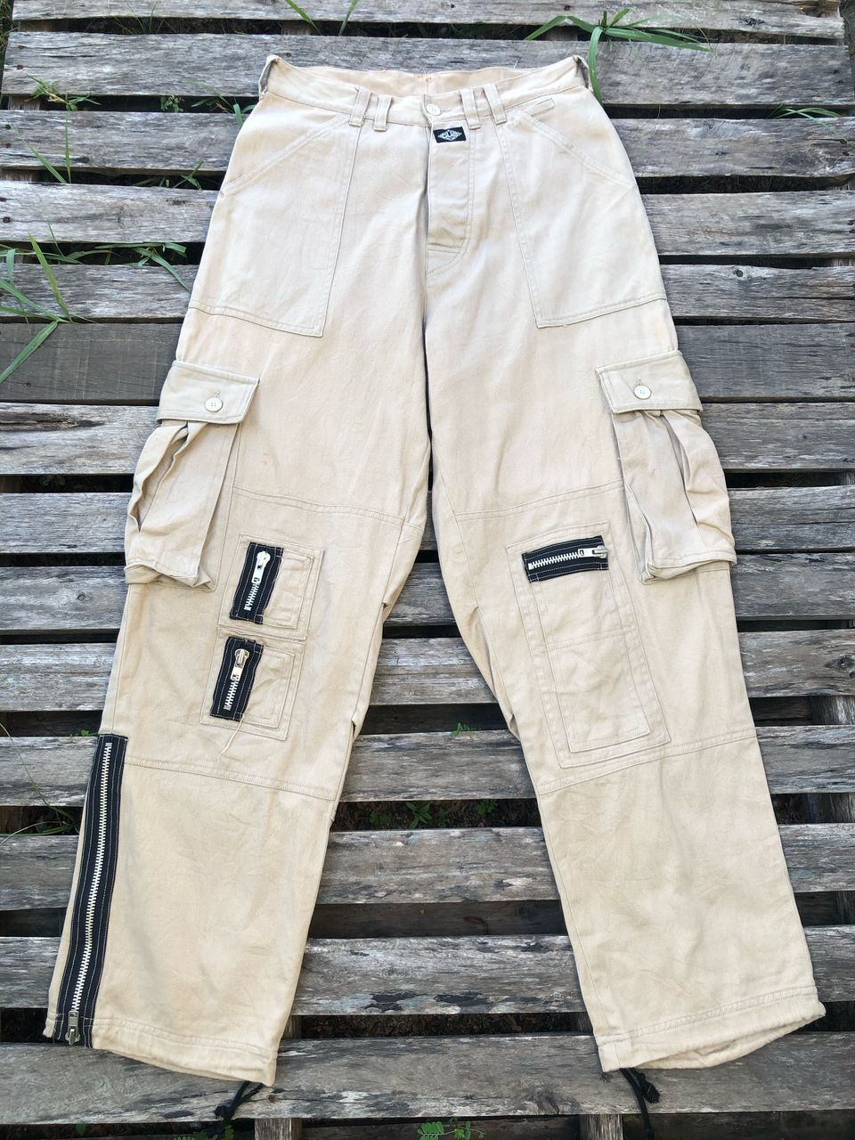 If Six Was Nine × Japanese Brand Dub Factory Multi-Zip Pocket Pants Size US 30 / EU 46 - 1 Thumbnail