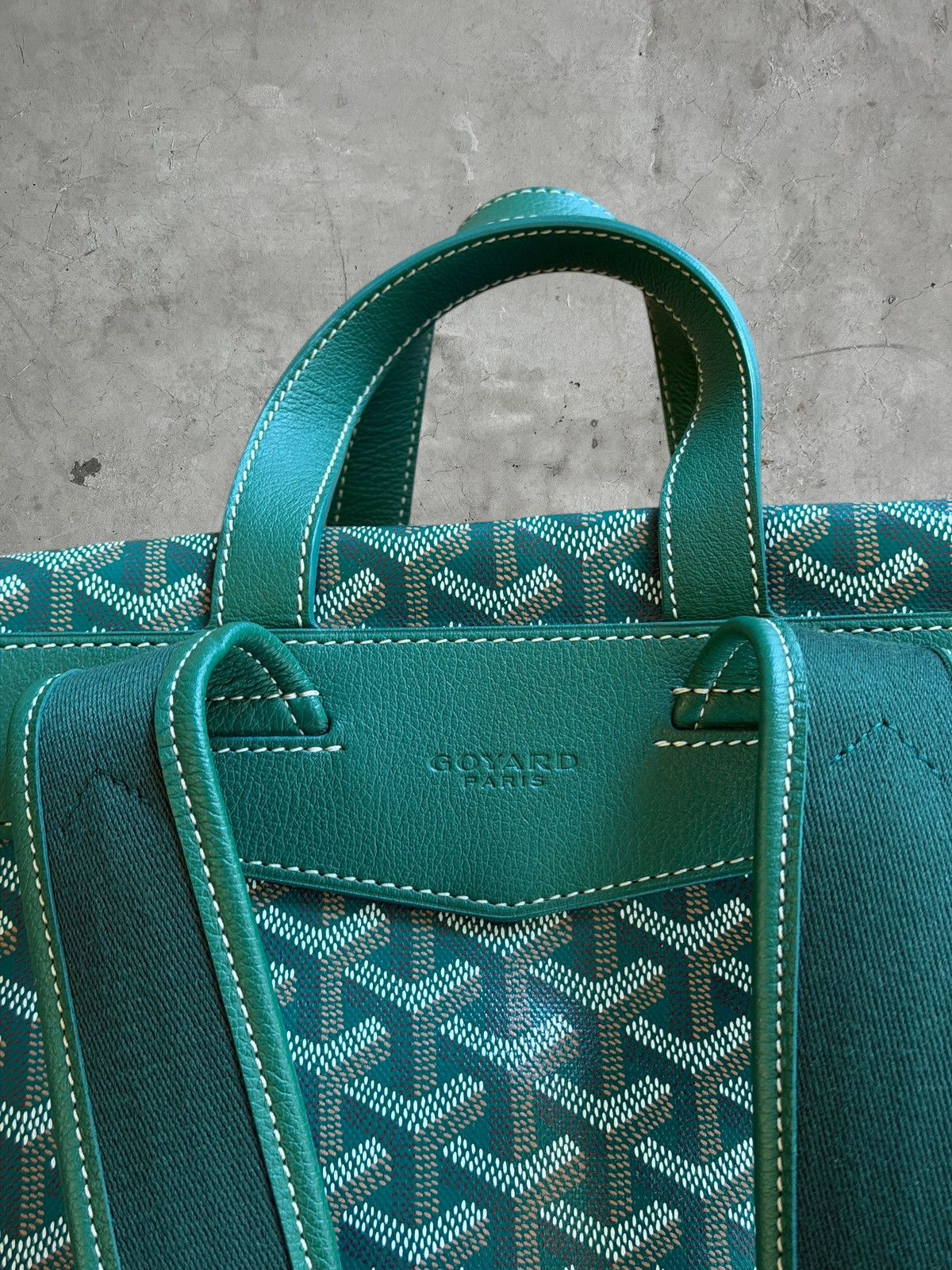 Goyard Goyard Green Cisalpin Backpack Size ONE SIZE - 7 Thumbnail