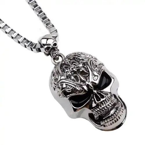 High Sport × Jewelry Retro Hip-hop Evil Skull Necklace Size ONE SIZE - 2 Thumbnail