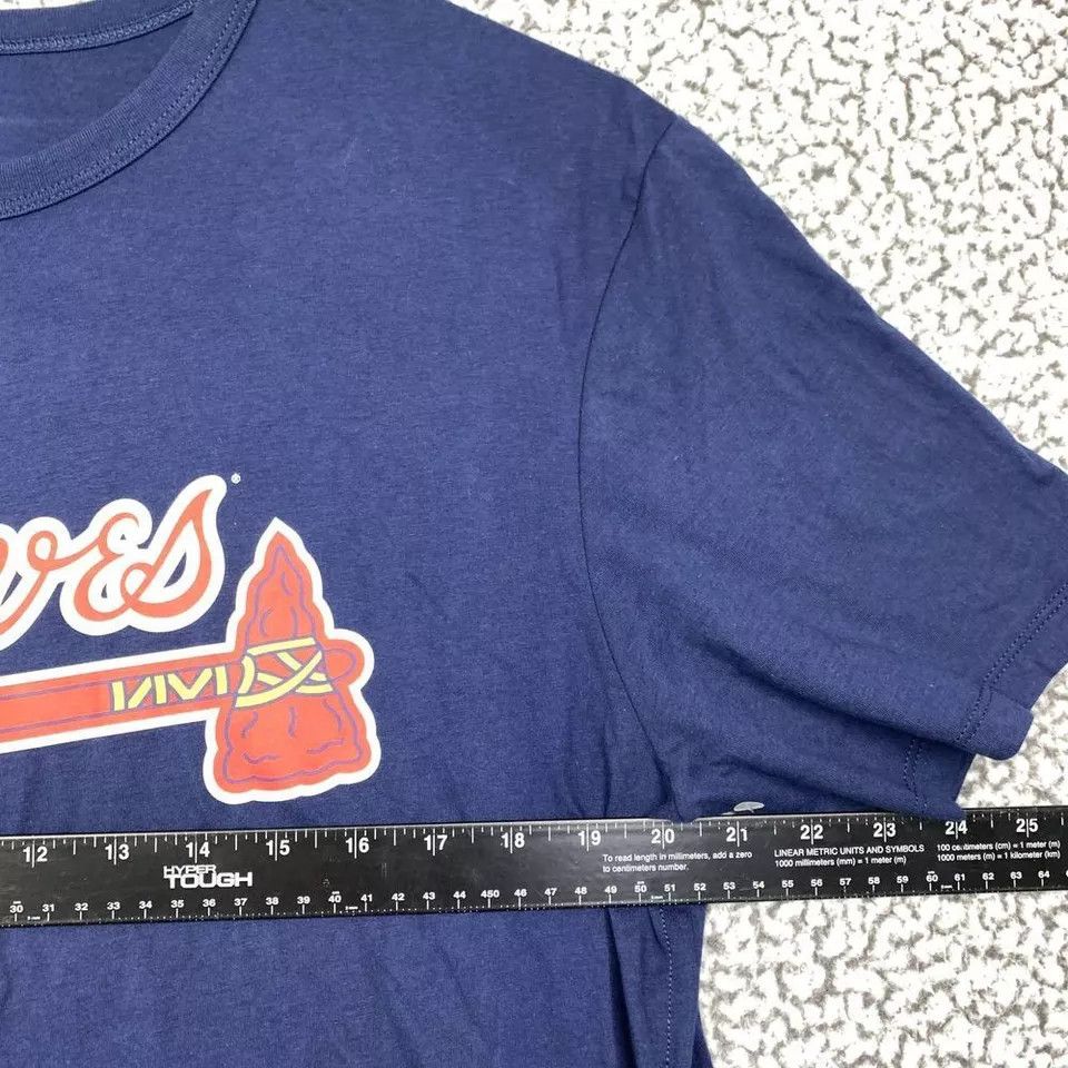 Other Atlanta Braves Shirt Men L Short Sleeve Crew Neck Cotton Size US L / EU 52-54 / 3 - 5 Thumbnail