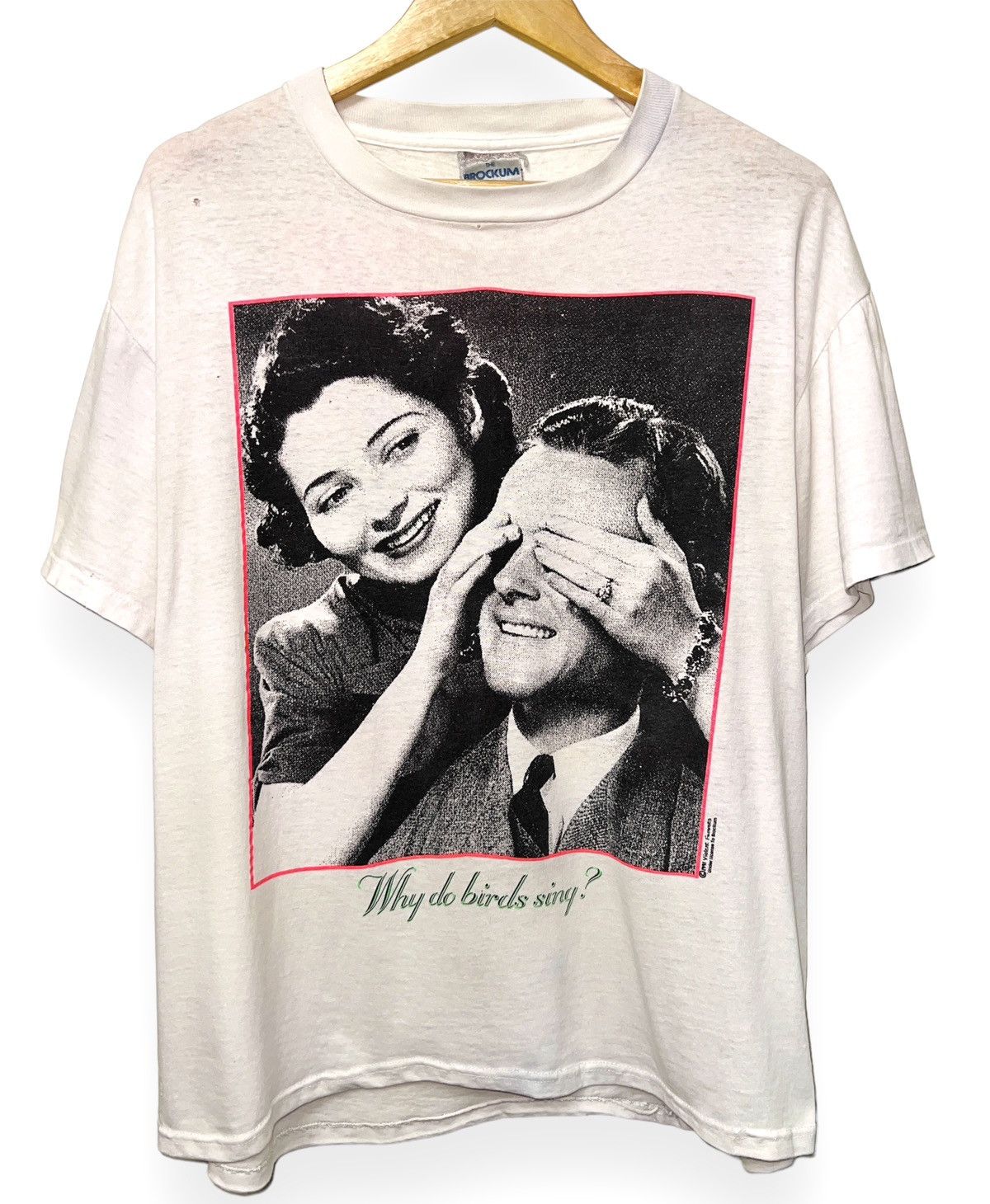 Band Tees × Vintage Vintage 1991 Violent Femmes Why Do Birds Sing Shirt, Boxy XL Size US XL / EU 56 / 4 - 1 Thumbnail