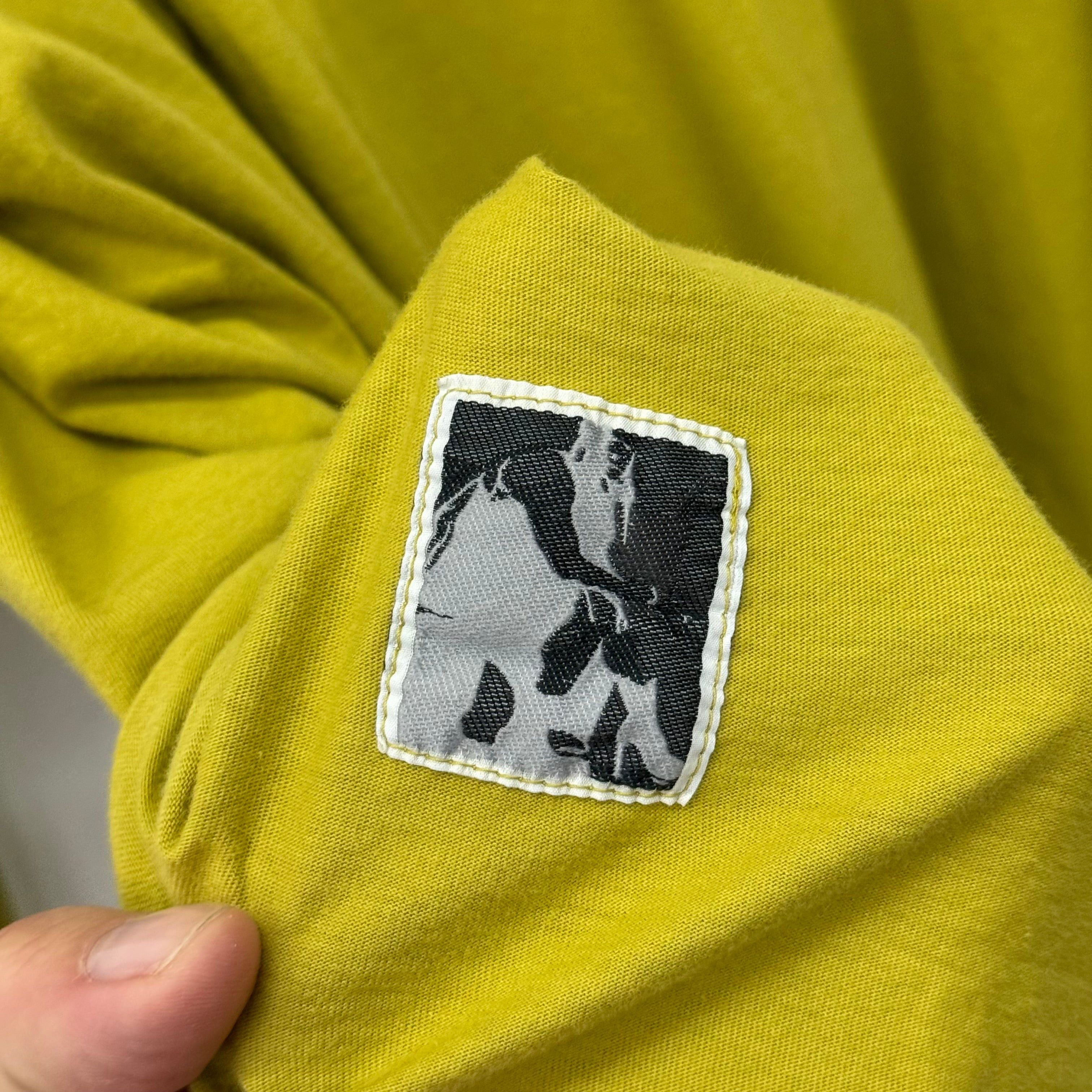 Rick Owens Drkshdw Rick Owens DRKSHDW Long Hoodie Yellow - Size M Size US M / EU 48-50 / 2 - 6 Thumbnail