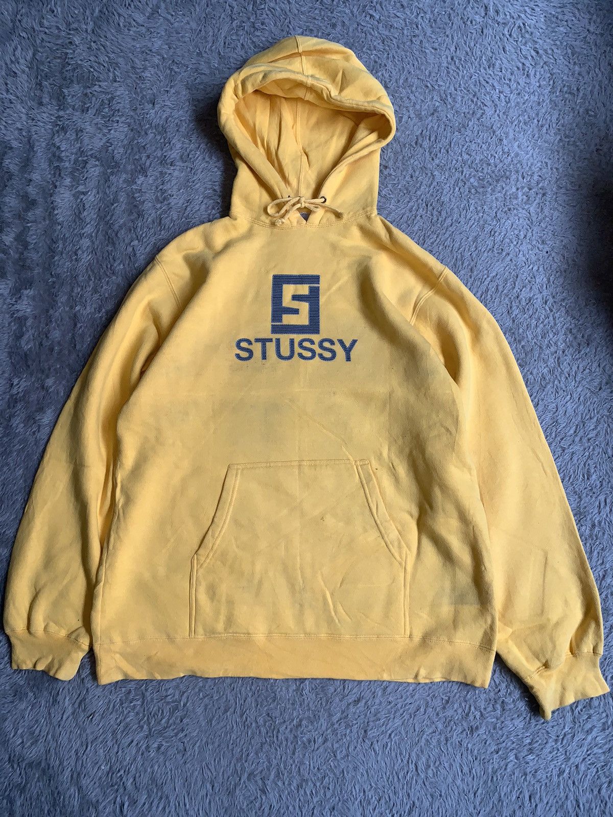 Stussy × Vintage Vintage Stussy Ripoff Fendi Hoodie Size US L / EU 52-54 / 3 - 1 Thumbnail